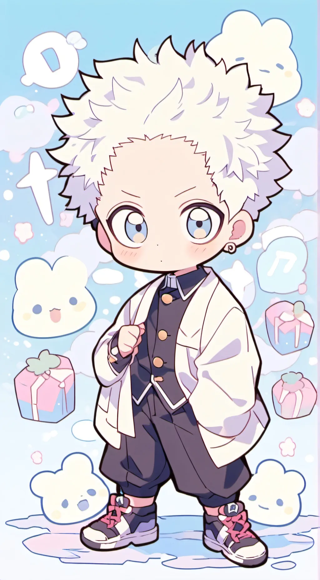 ai character: Luna background