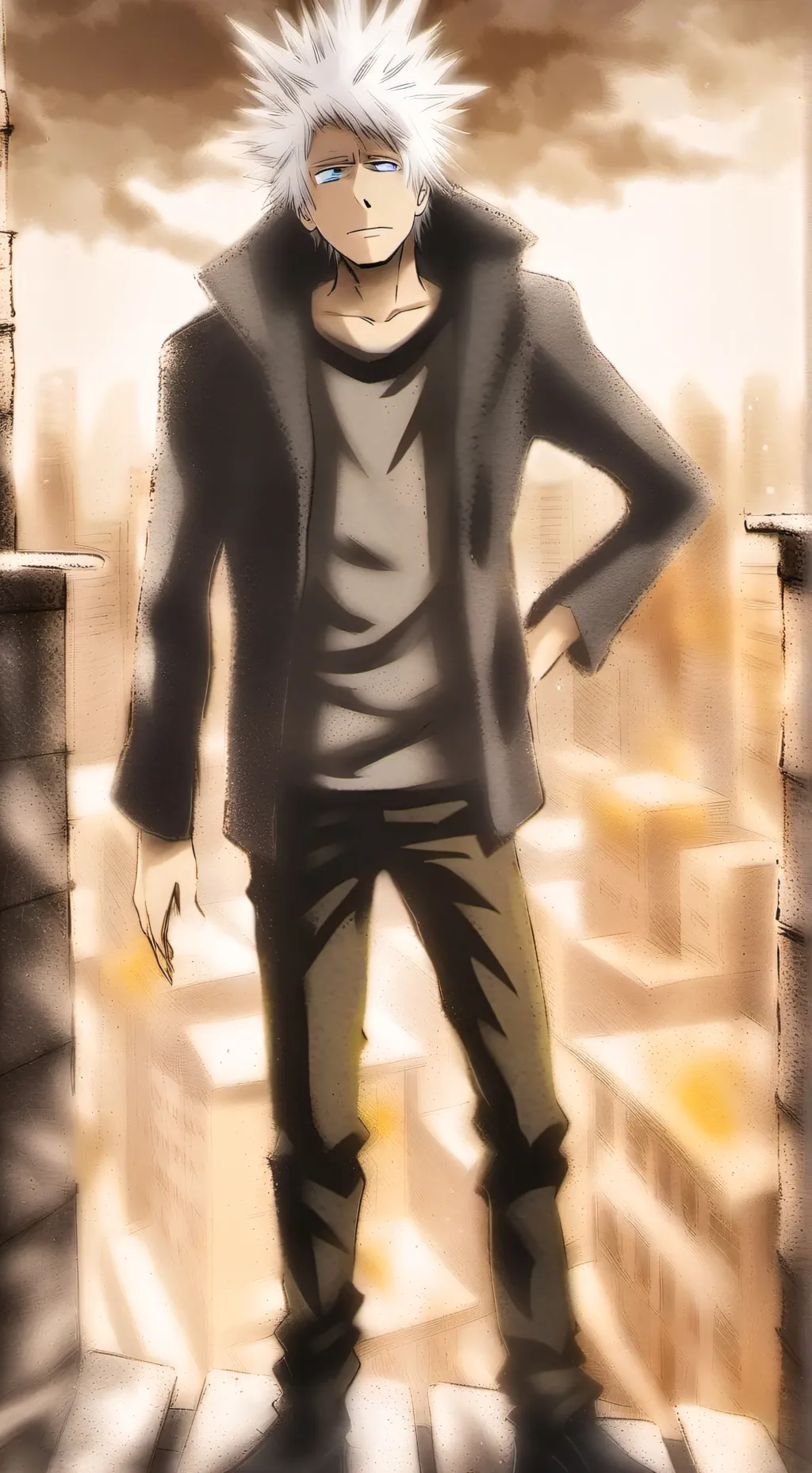 ai character: Akihiro Kiriya background