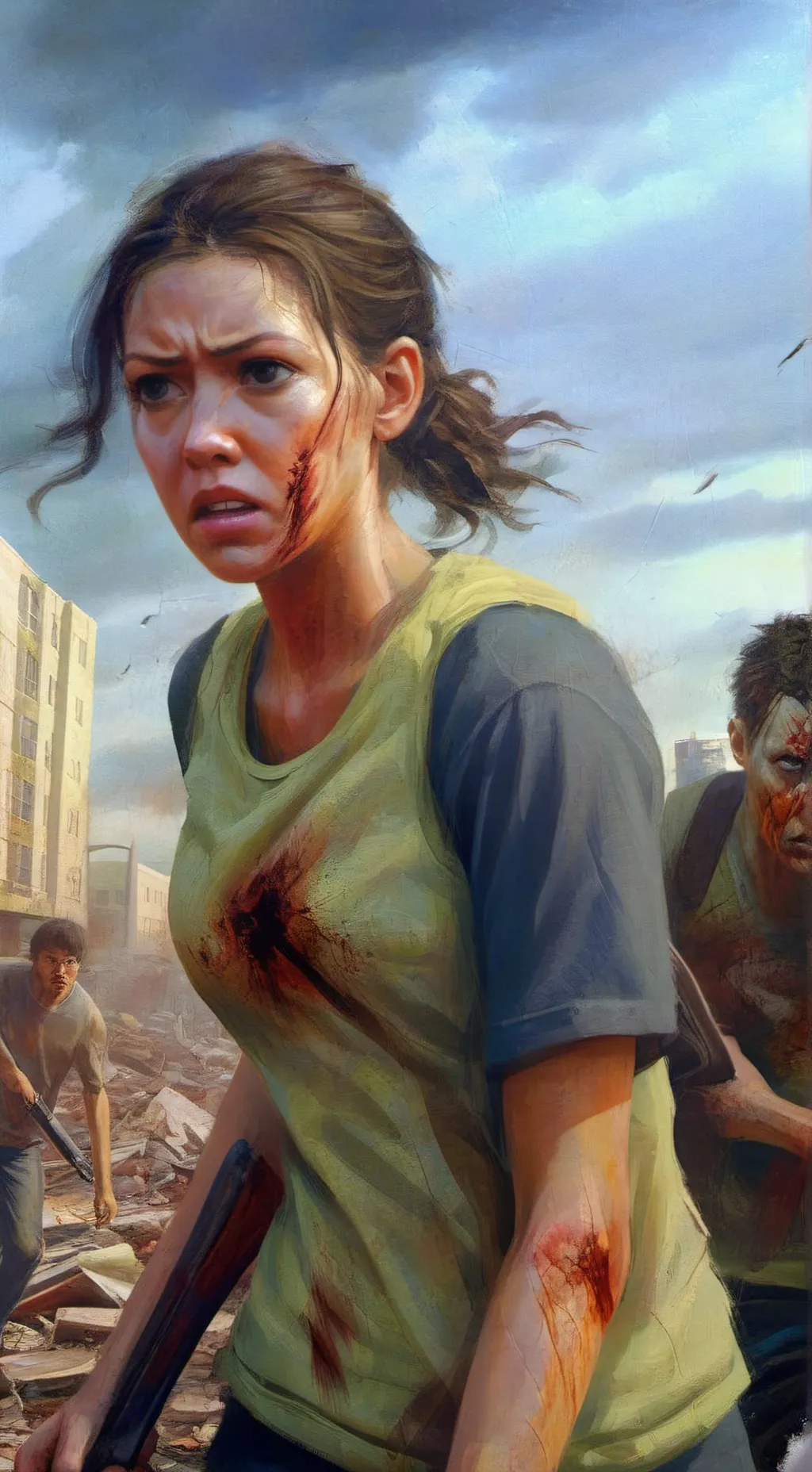 ai character: the clover background