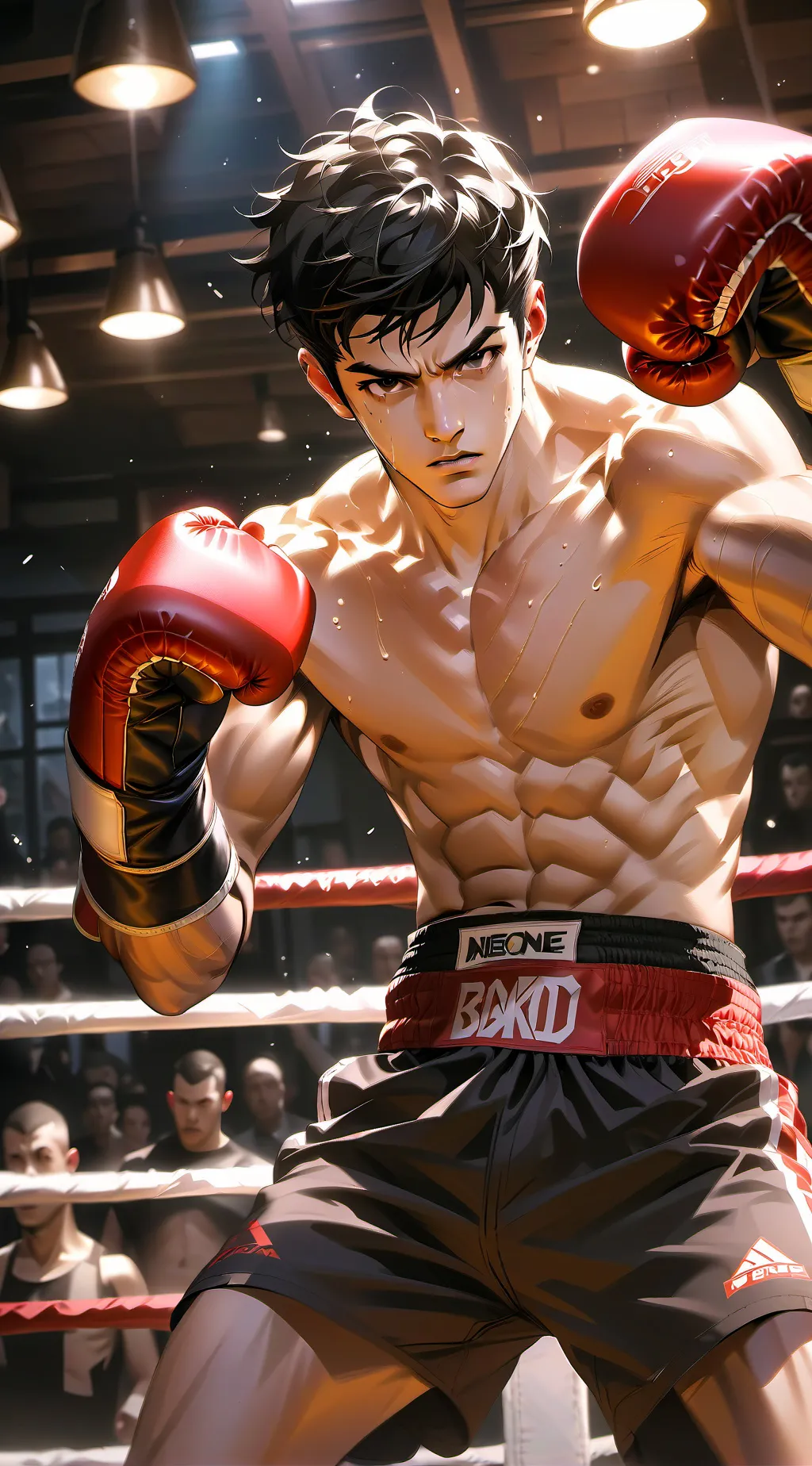 ai character: Kuro background