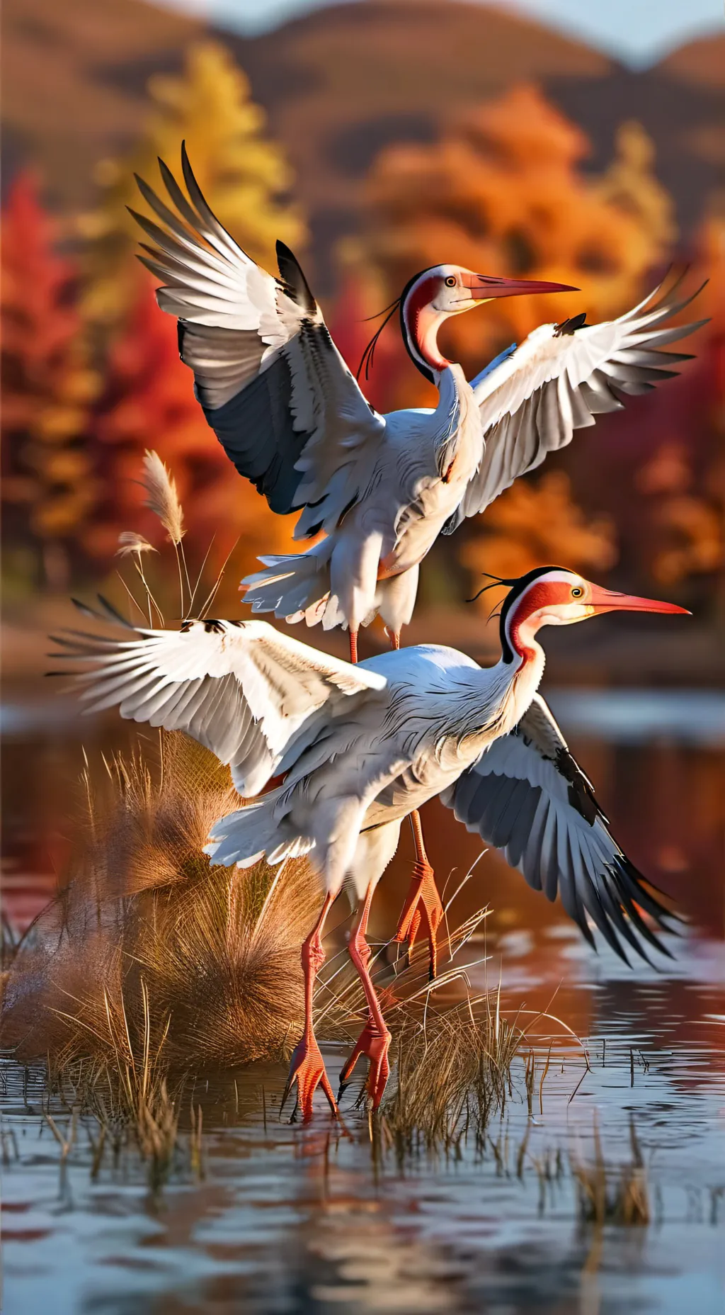 ai character: cigueñas background