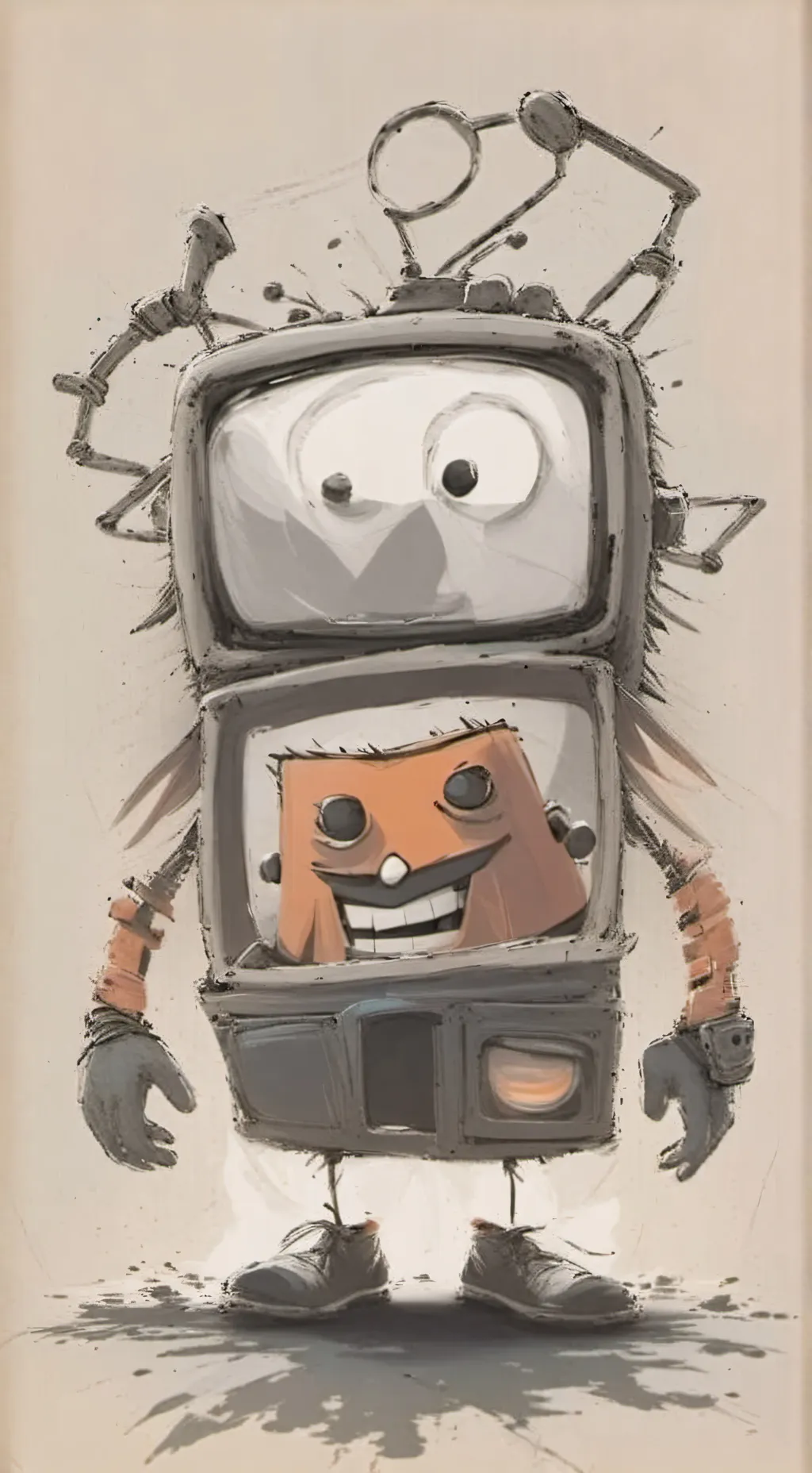 ai character: mr puzzles  background