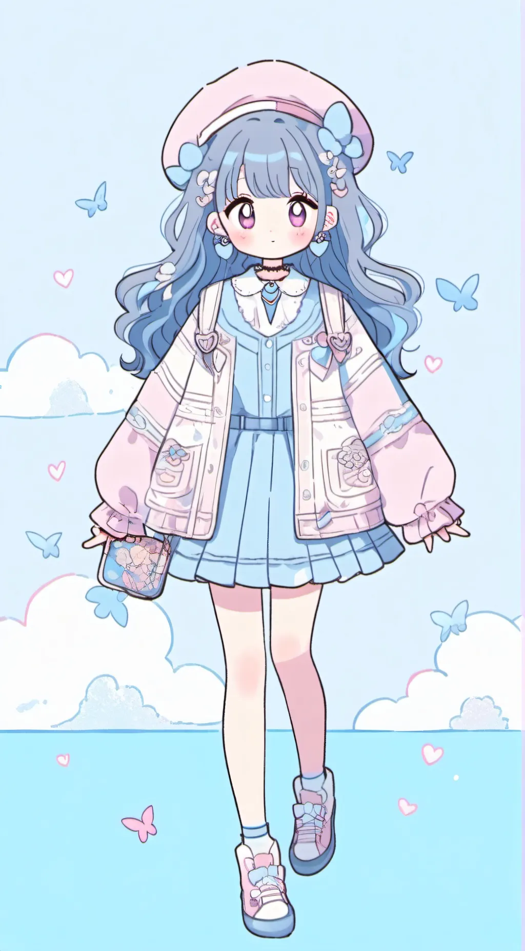 ai character: Swap background