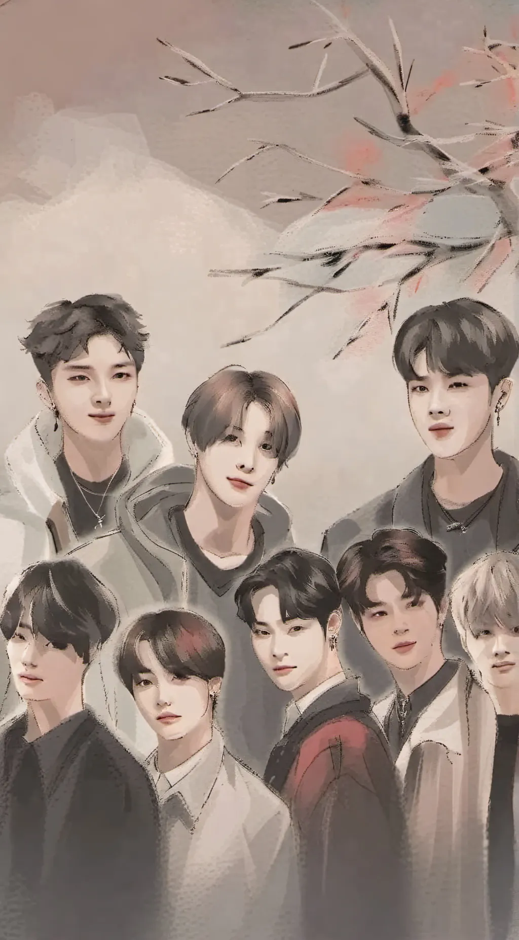 ai character: Stray kids hate yo background