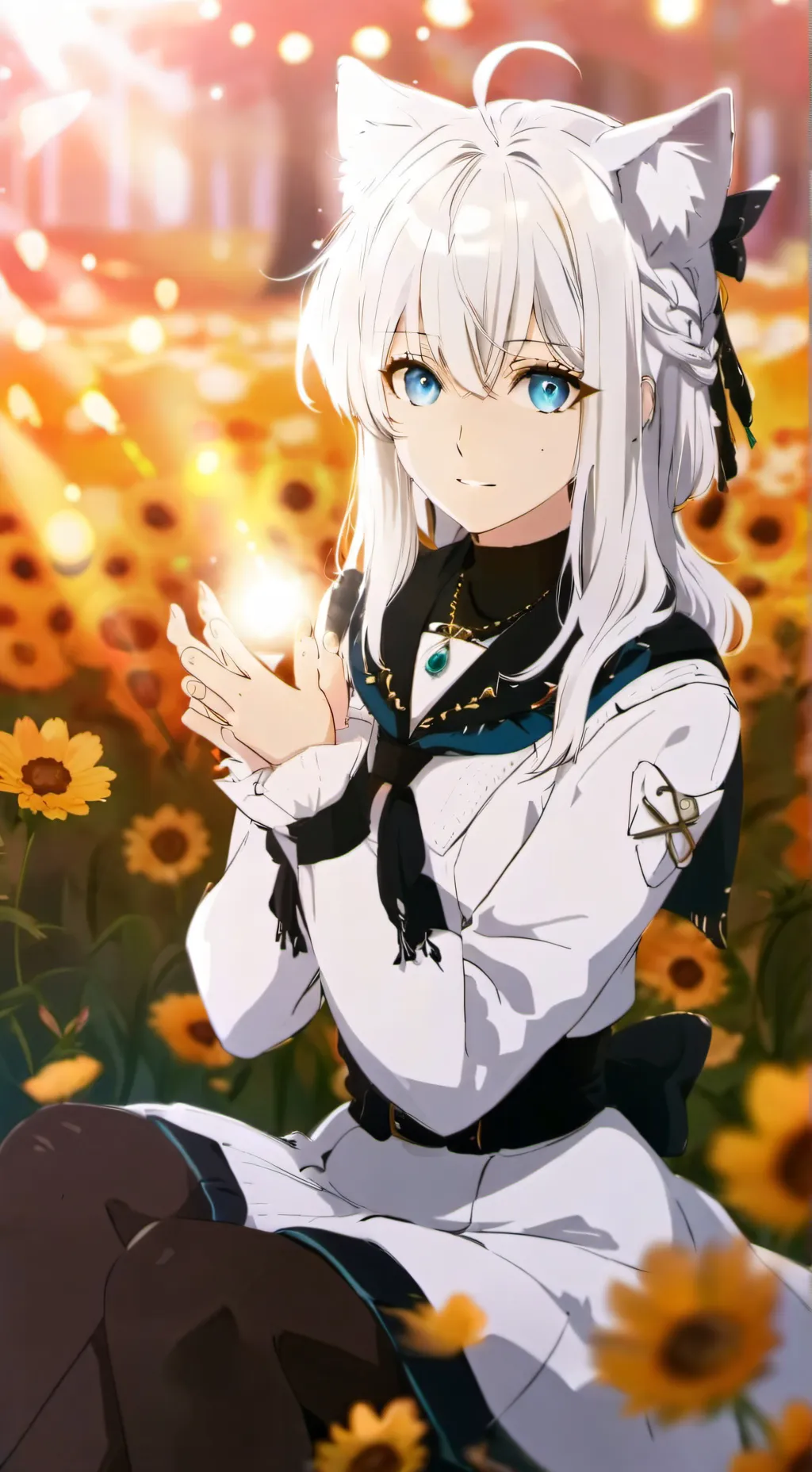 ai character: Настя background