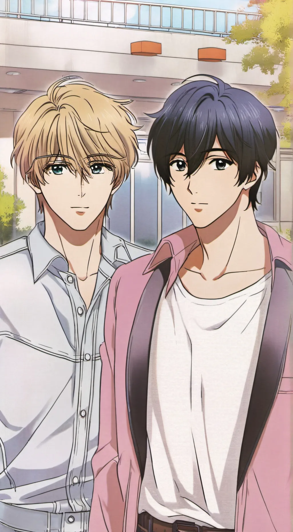 ai character: Zander and xavier background