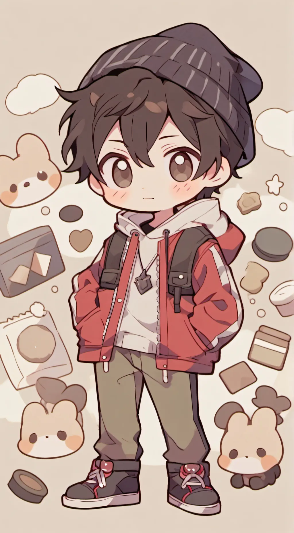 ai character: Mha x my oc background