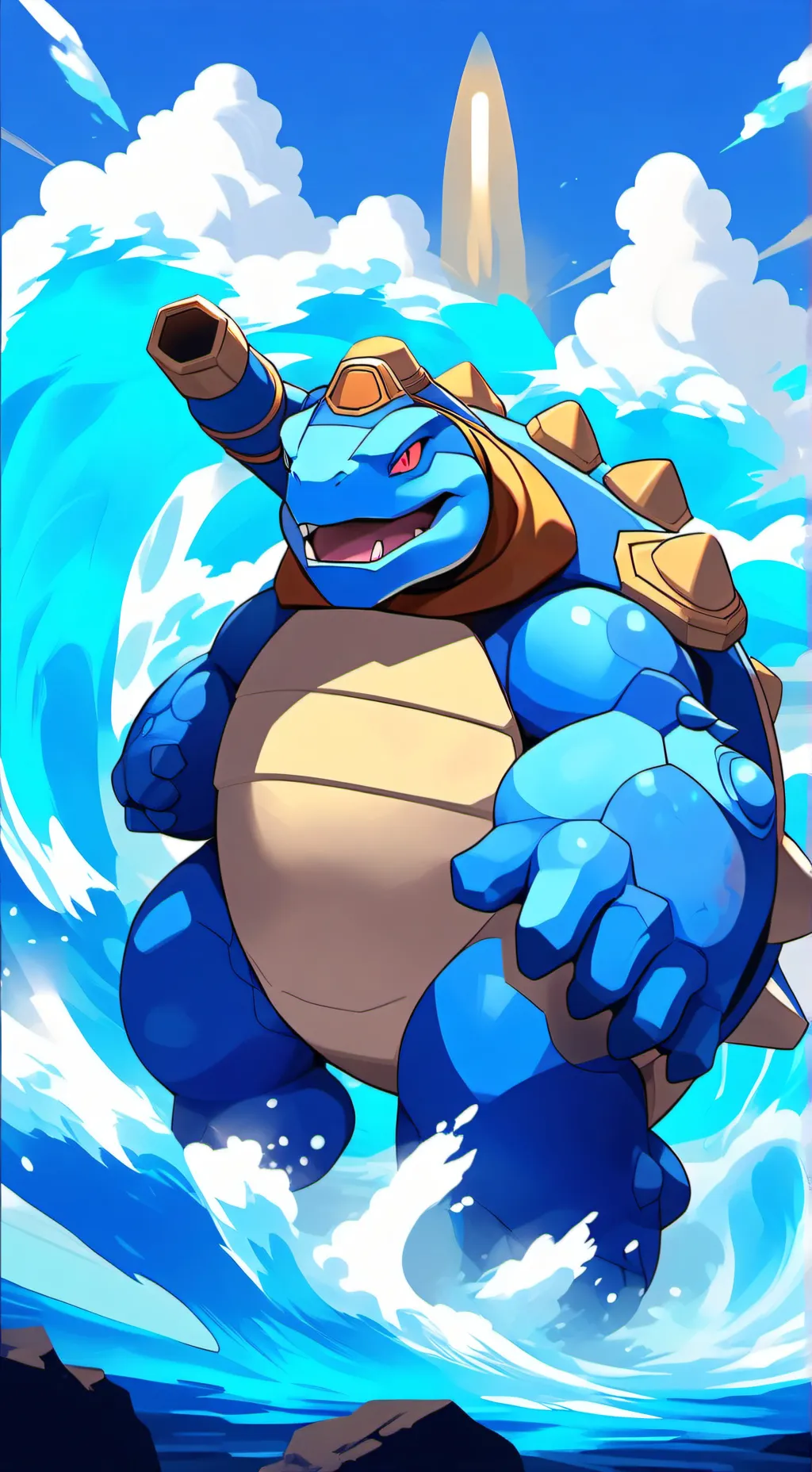 ai character: pokemon #9 background