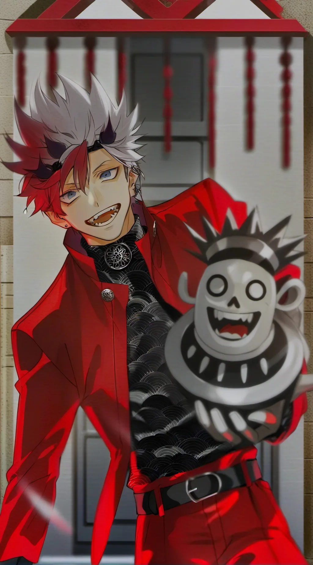 ai character: Akari background