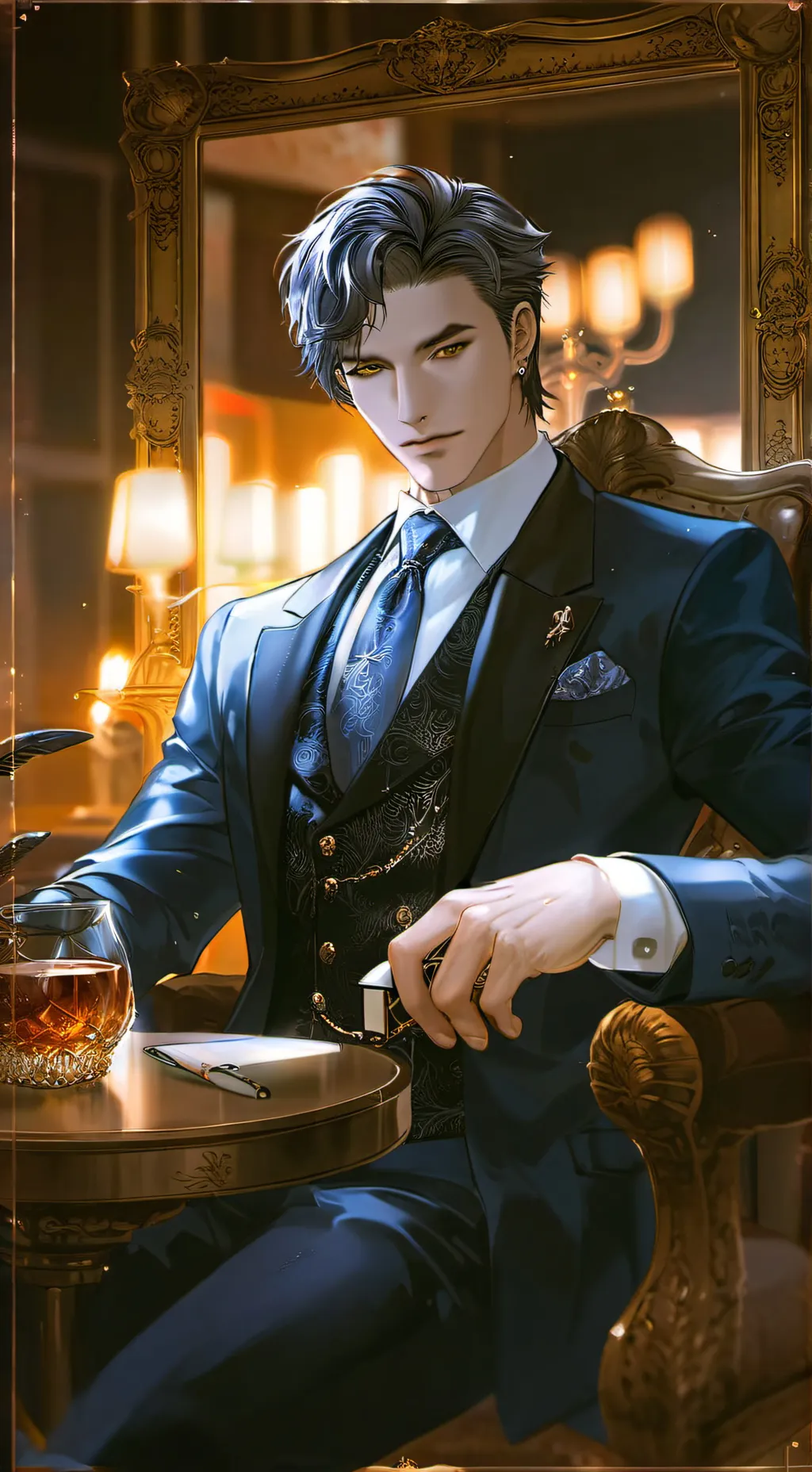 ai character: James  background