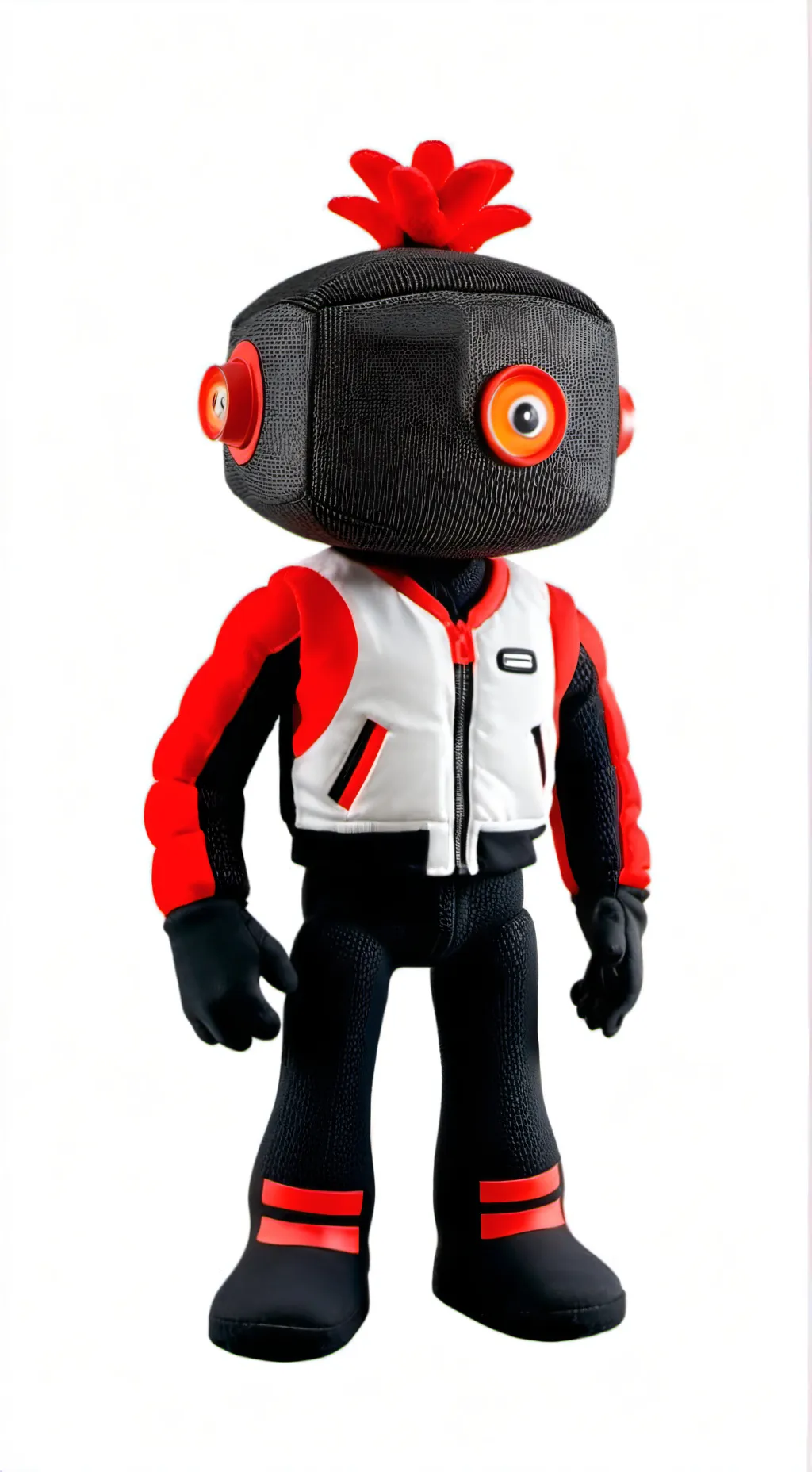 ai character: speaker man  background