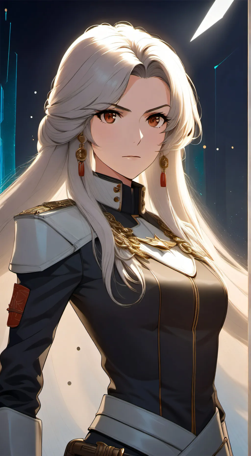 ai character: General Ariviay  background