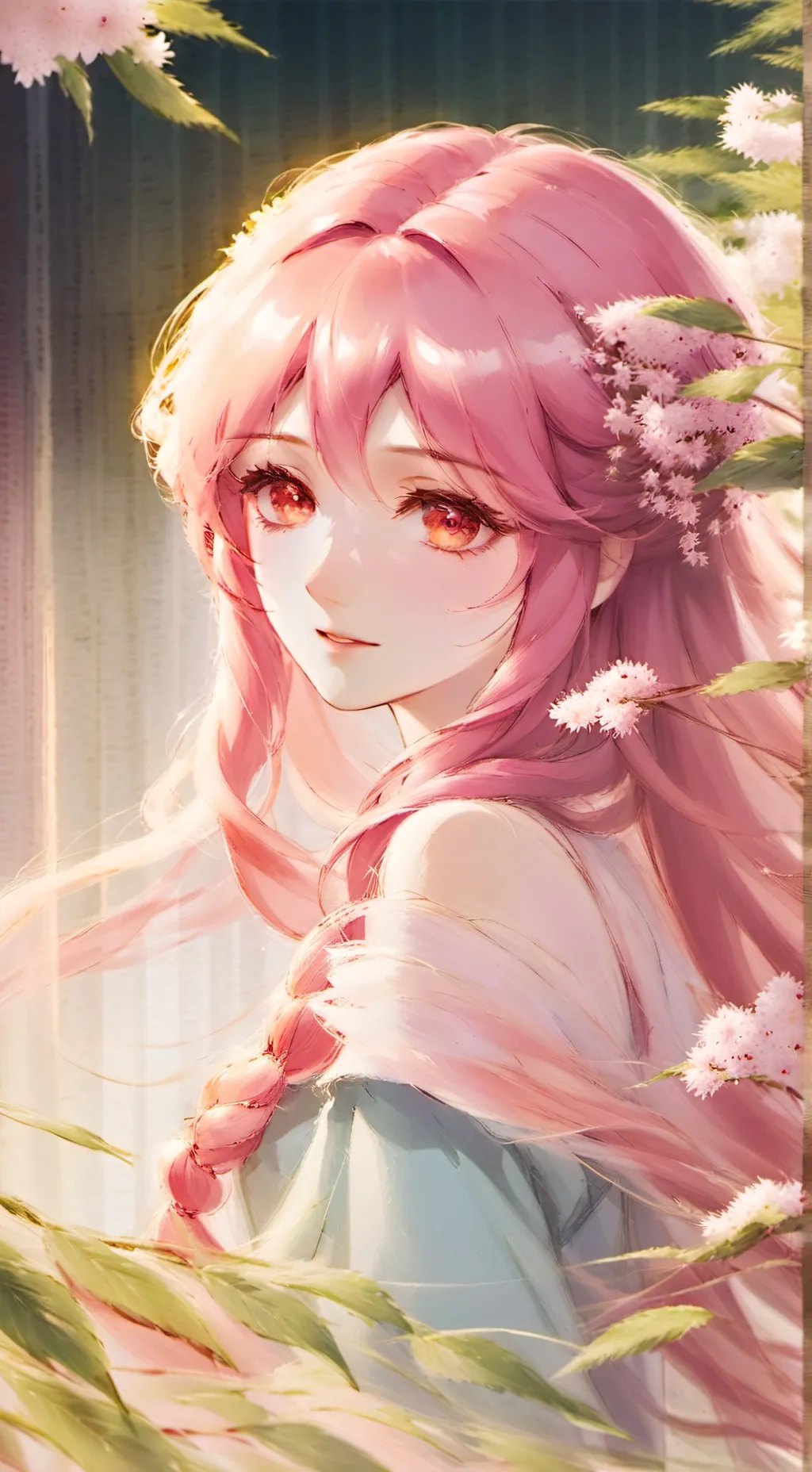 ai character: luna background