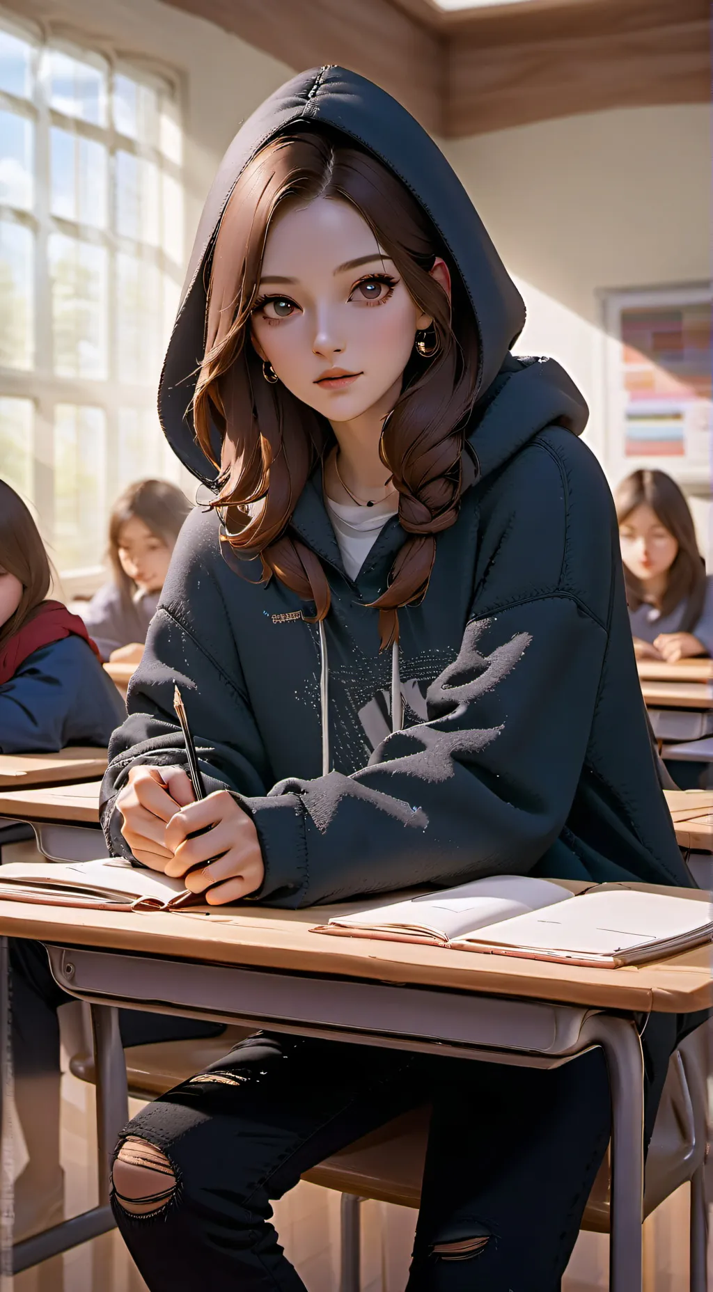 ai character: song describes you background