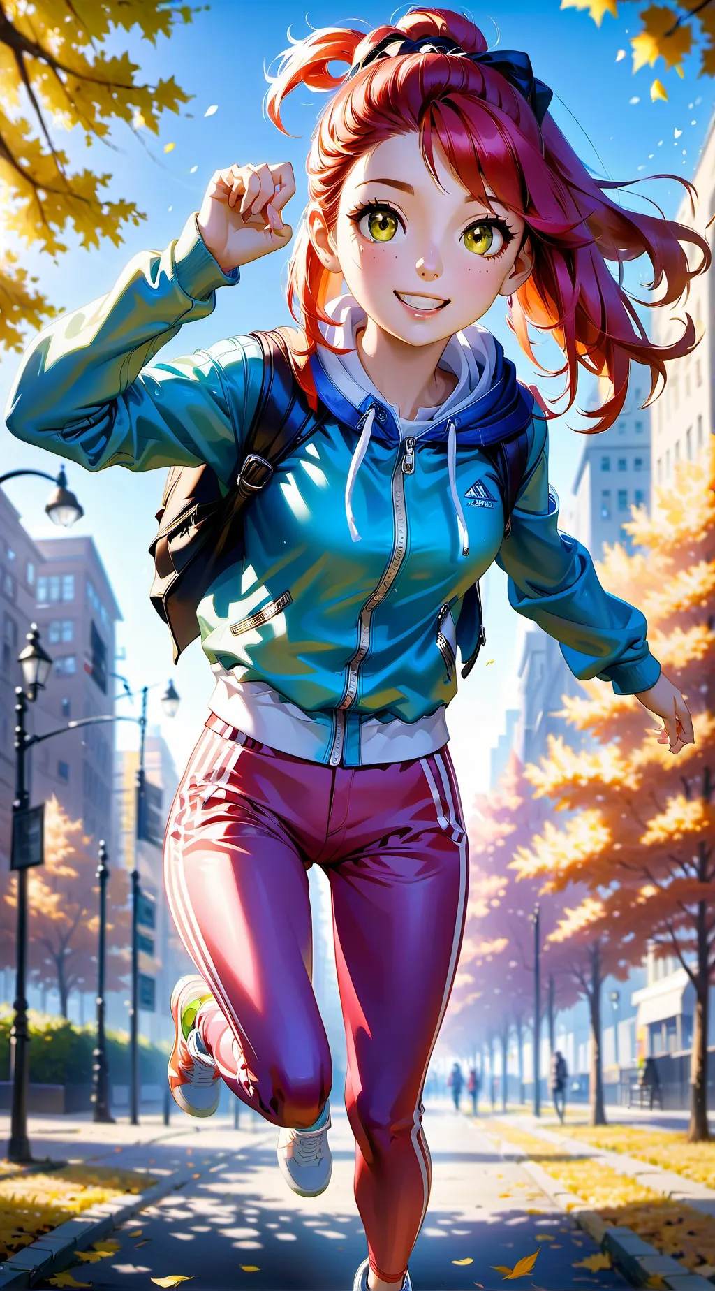 ai character: Caitlin background