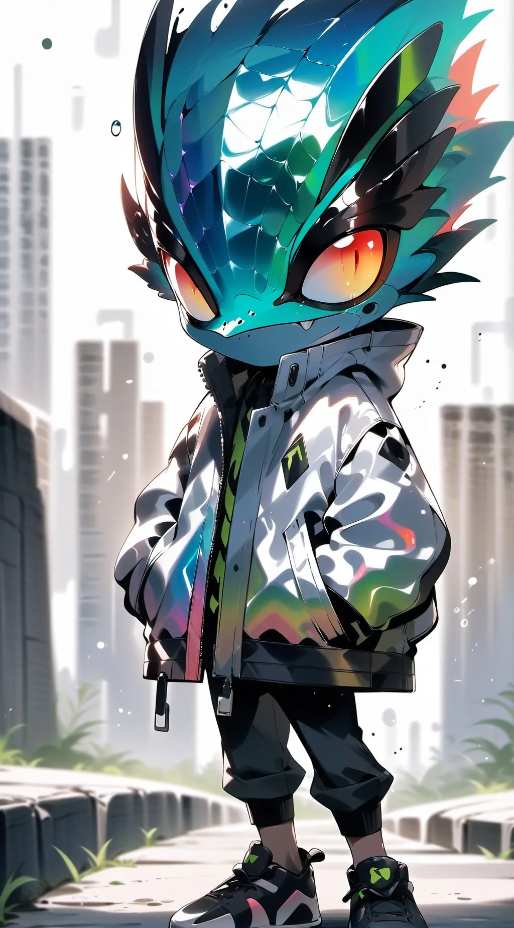 ai character: Lyrix background