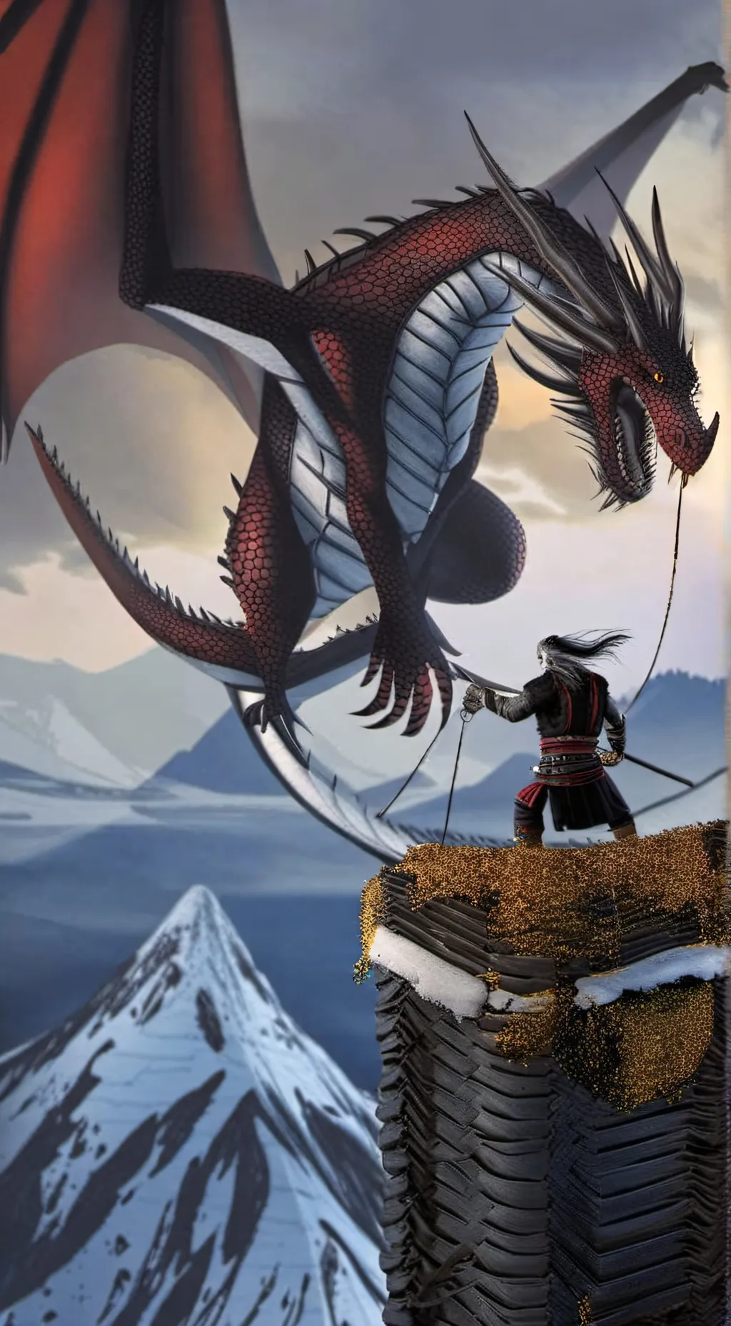 ai character: Dagur  background