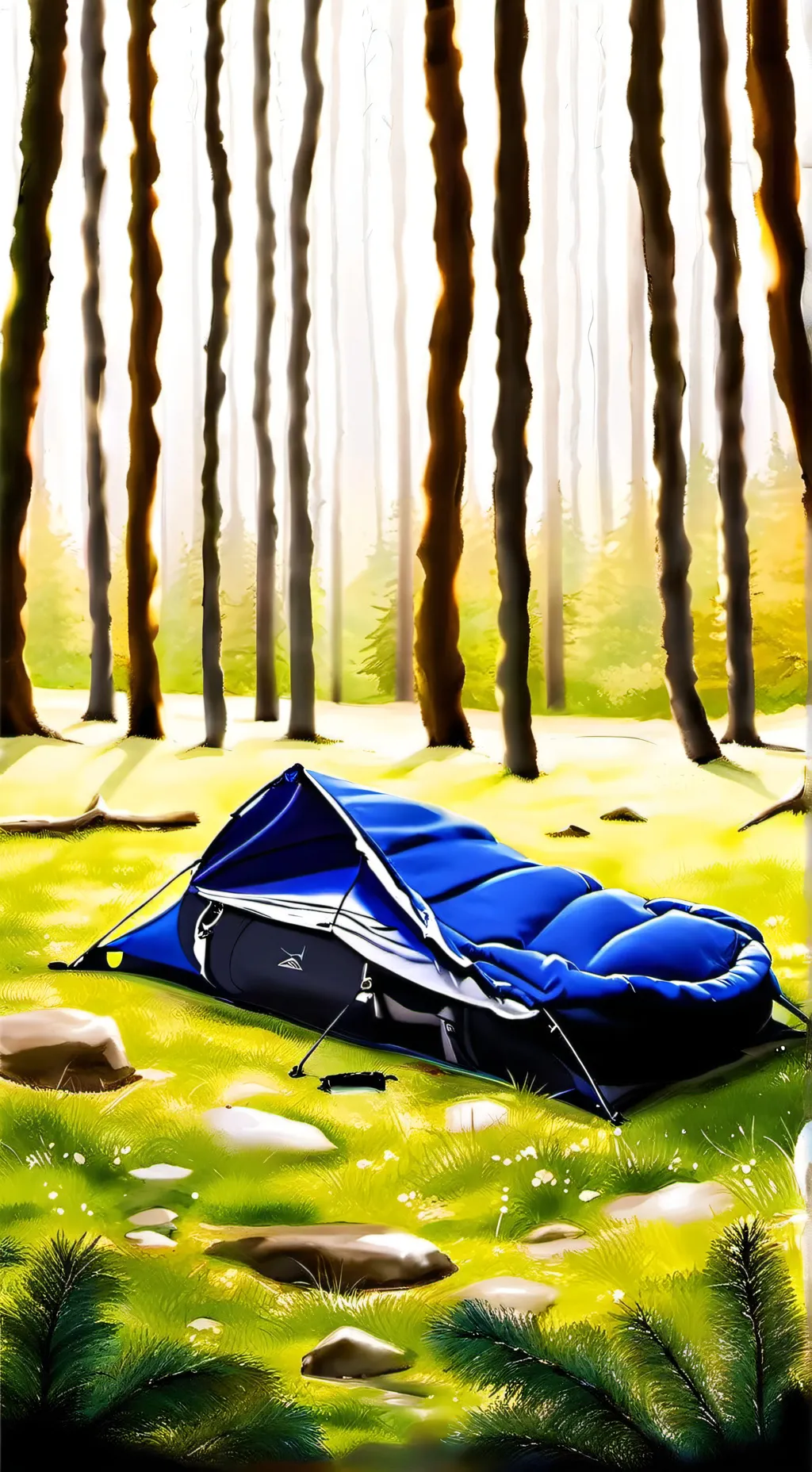 ai character: kny sleepover  background