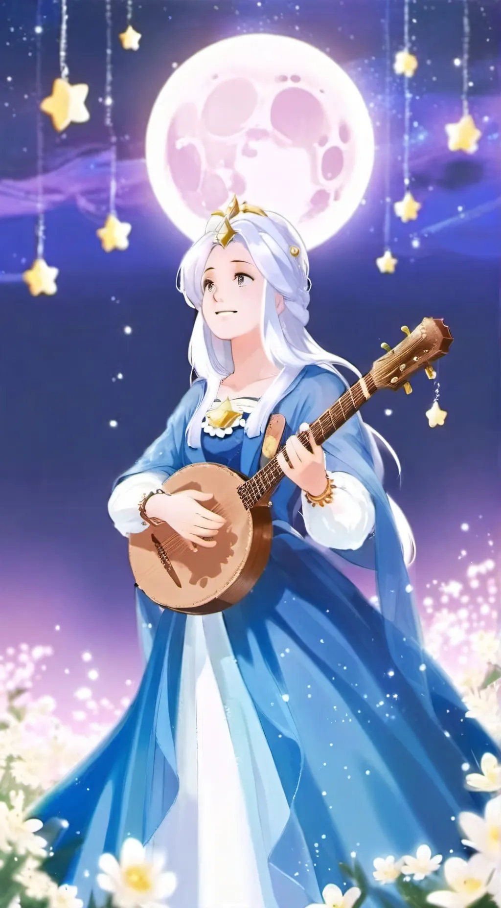 ai character: rosalina (galaxym) background