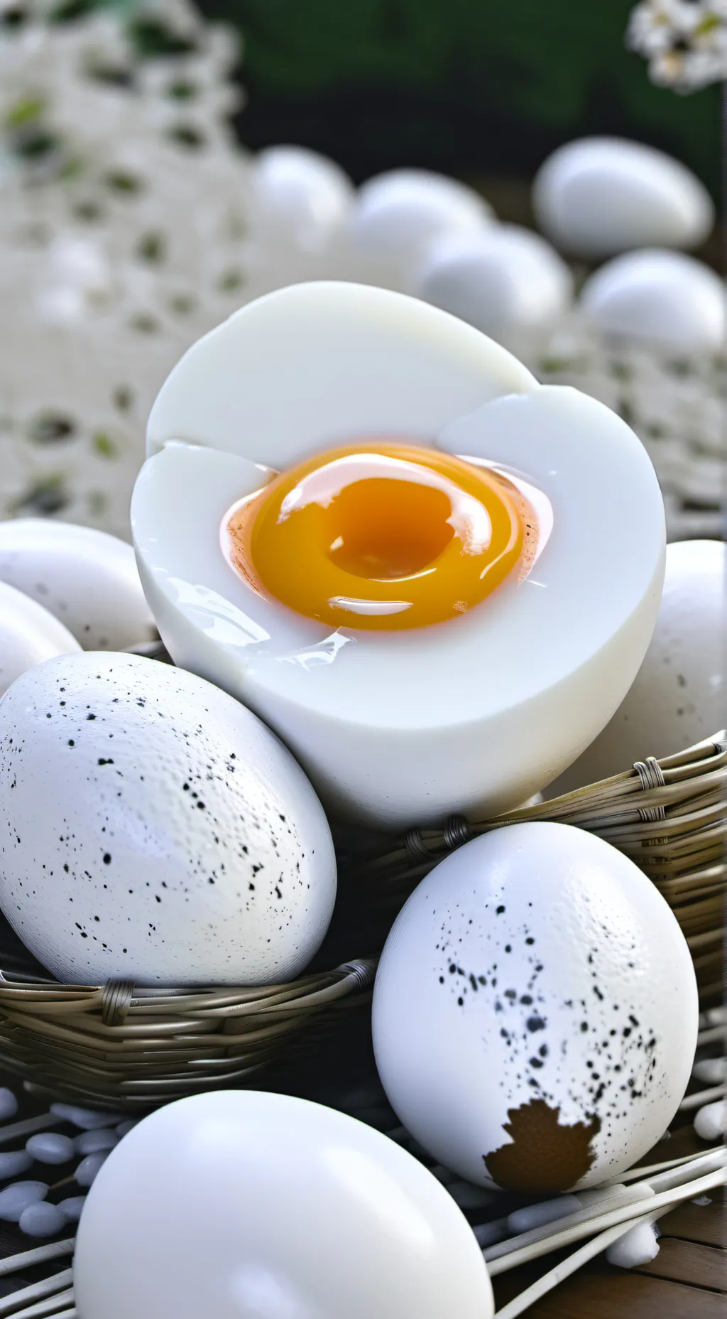 ai character: Egg background