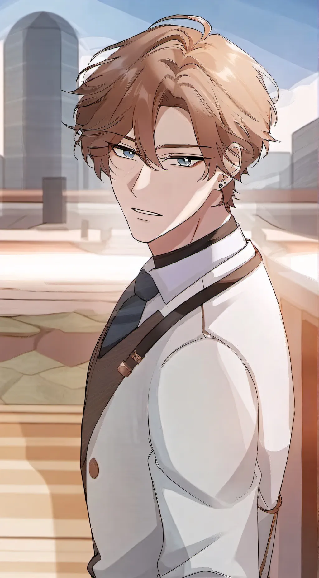 ai character: Felix  background