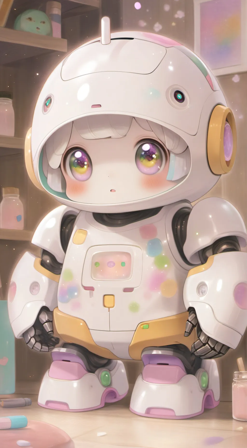 ai character: Your Robot Friend background