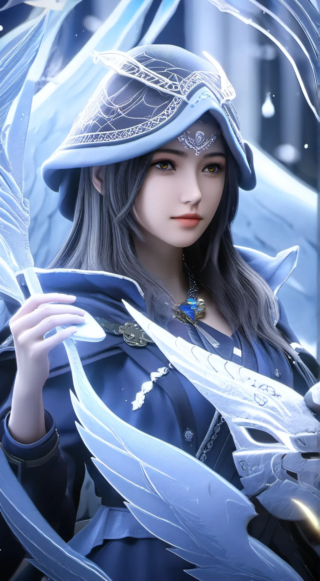 ai character: Lucina background