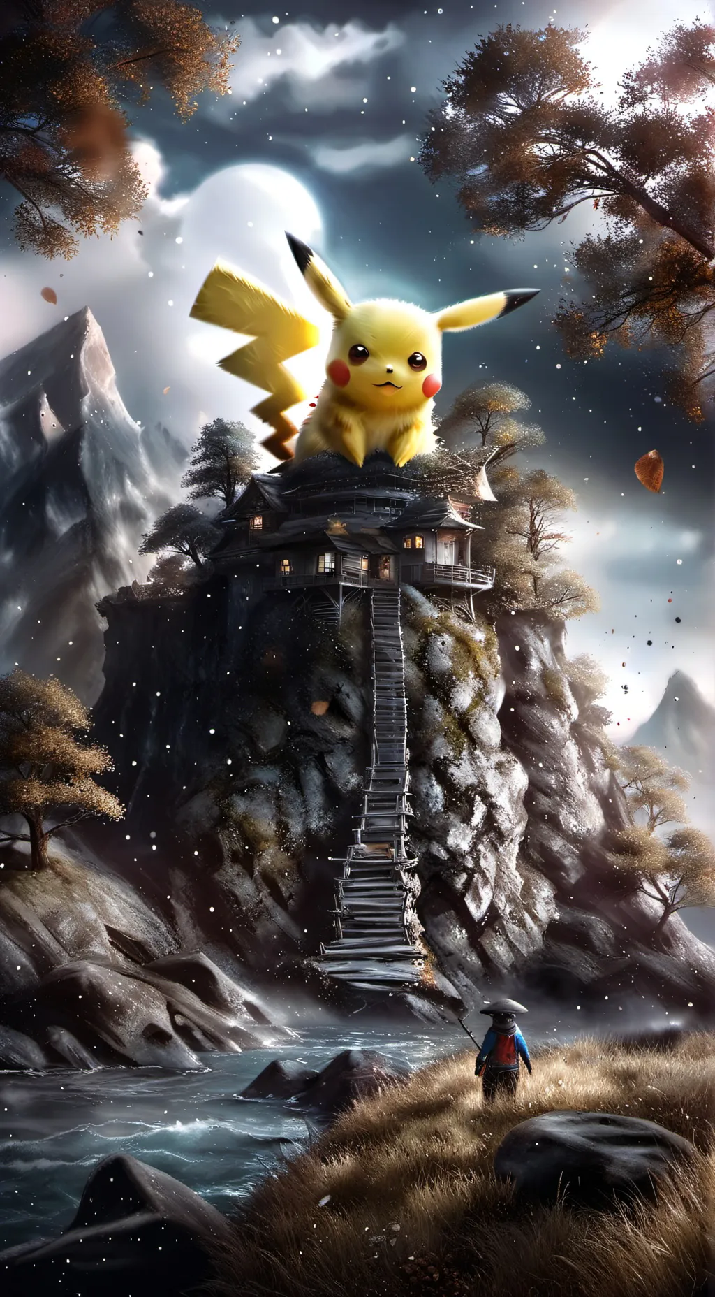 ai character: Jack The Pikachu background