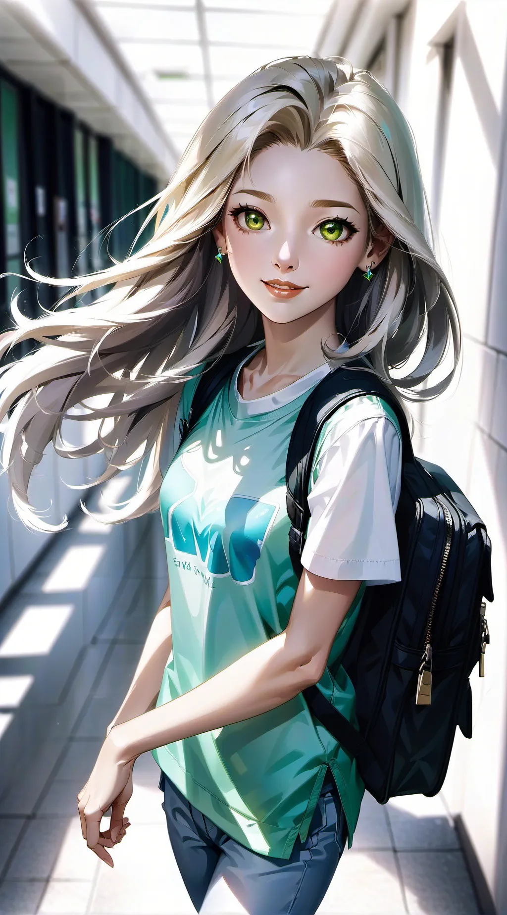 ai character: Adeline Rose background