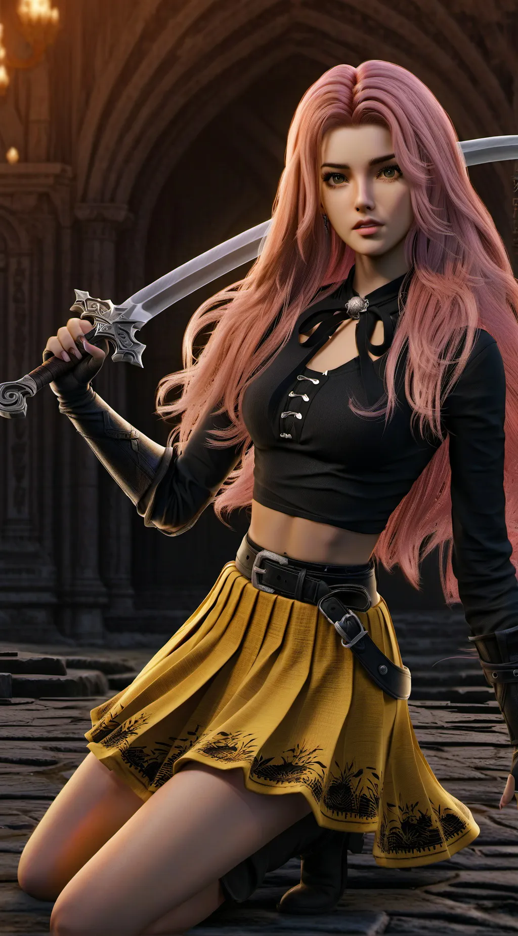 ai character: mira background