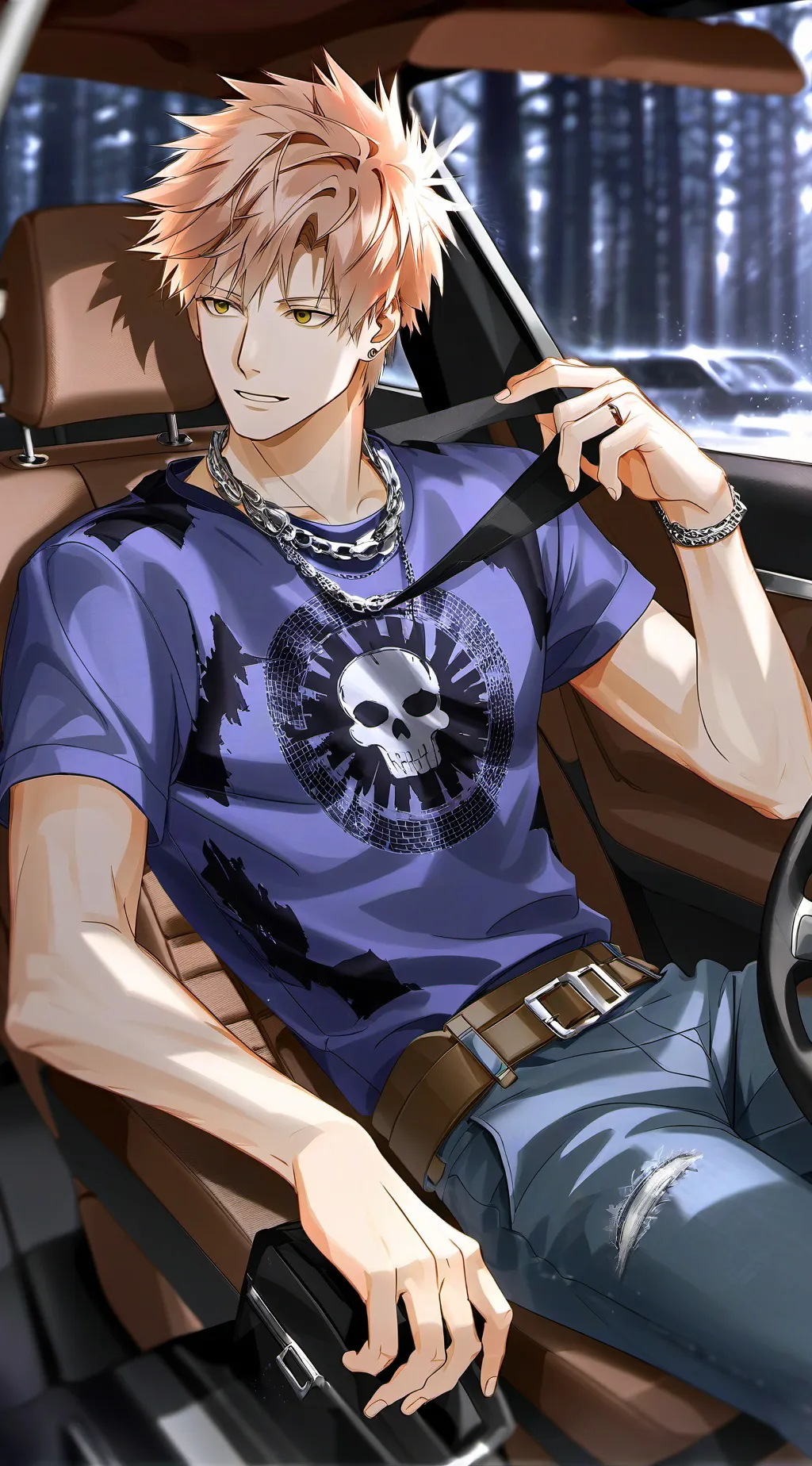 ai character: Bakugo background