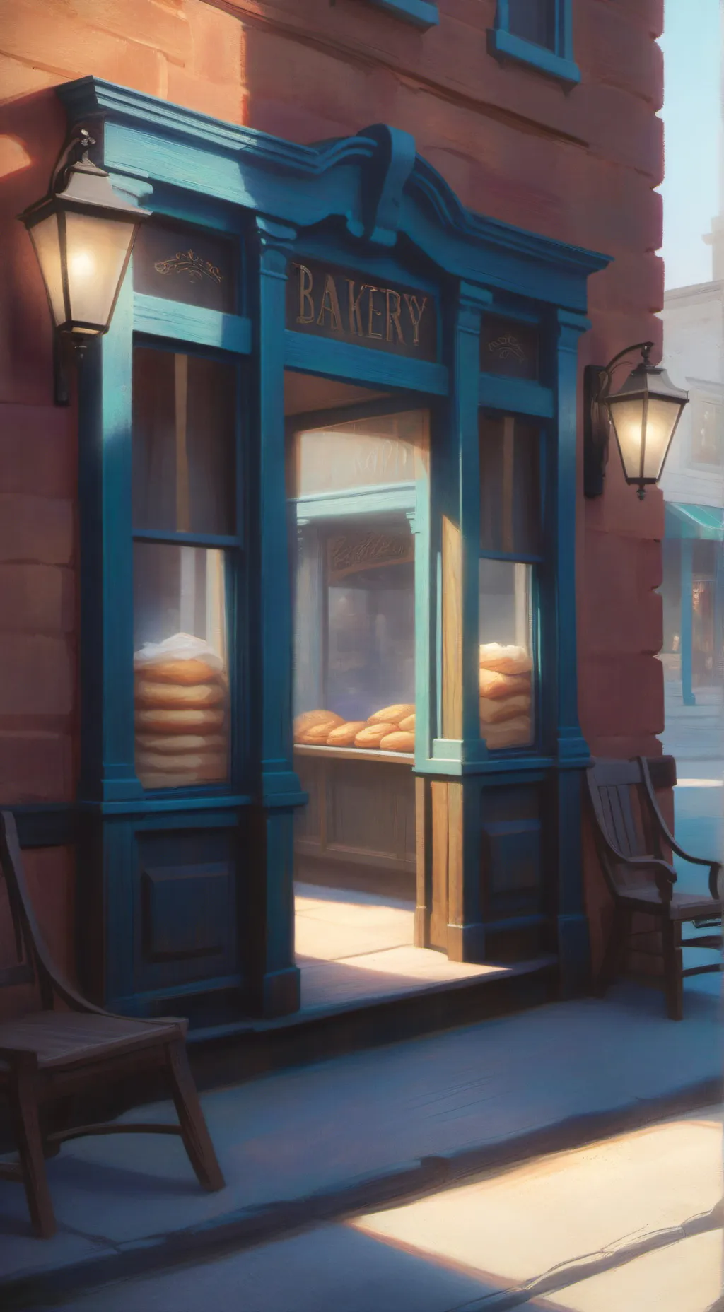 ai character: Zombie Bakery background