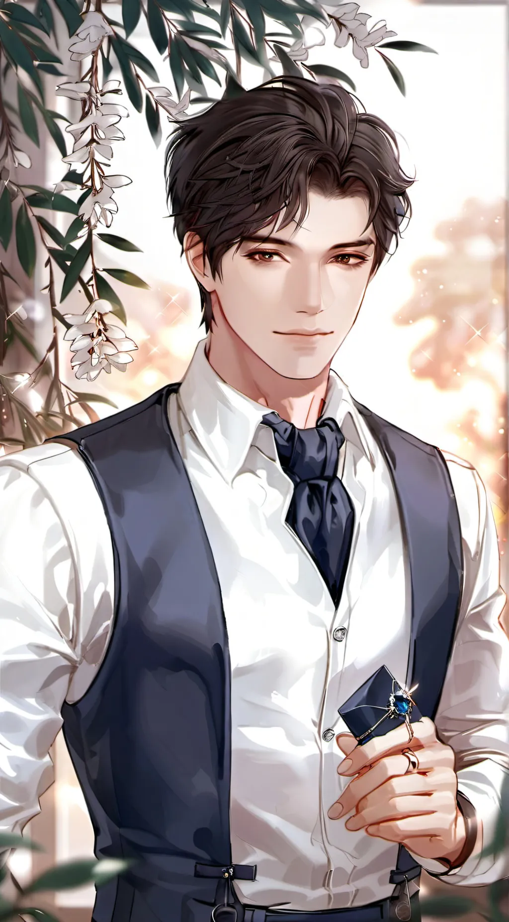 ai character: Friends to lovers background