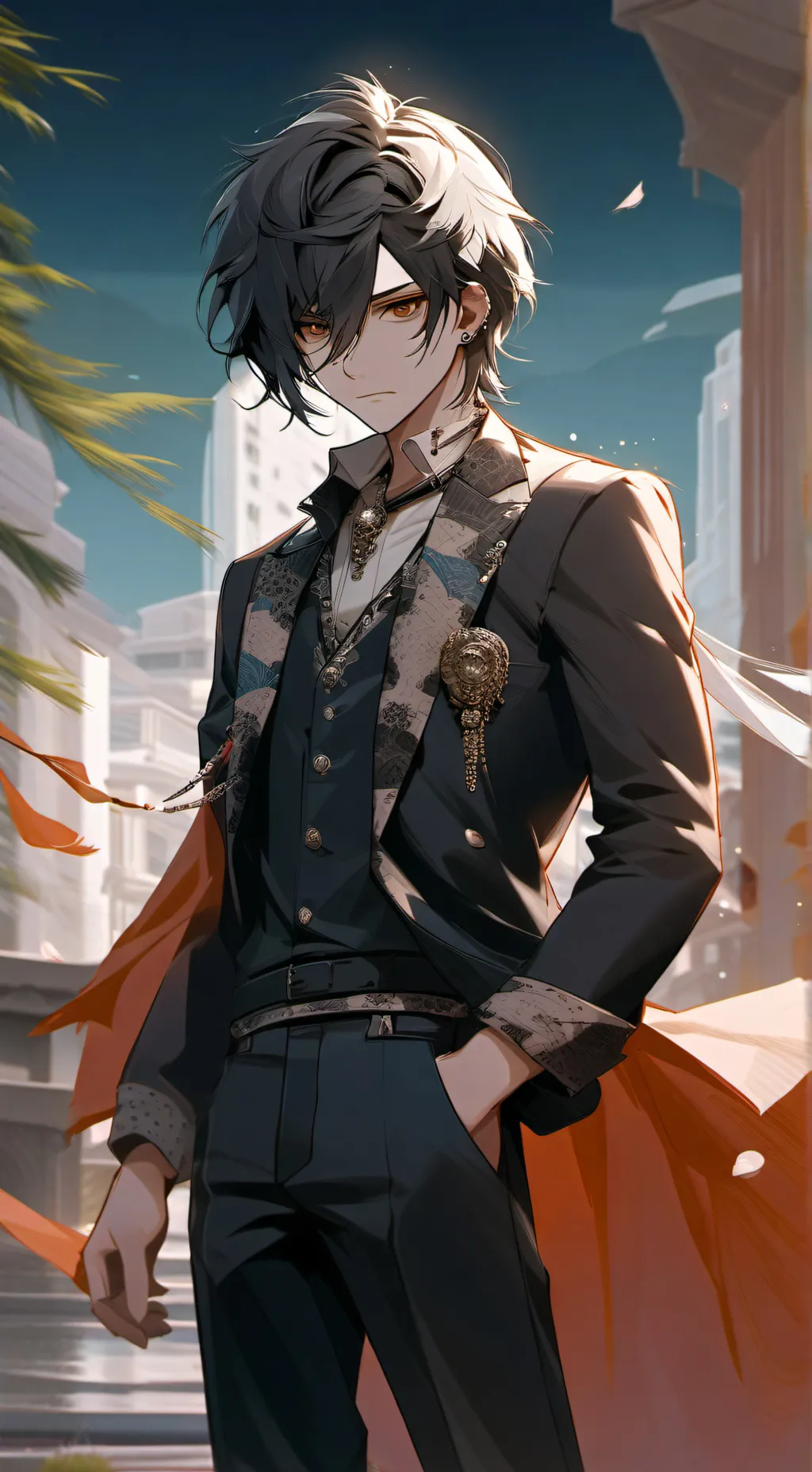 ai character: Luke background