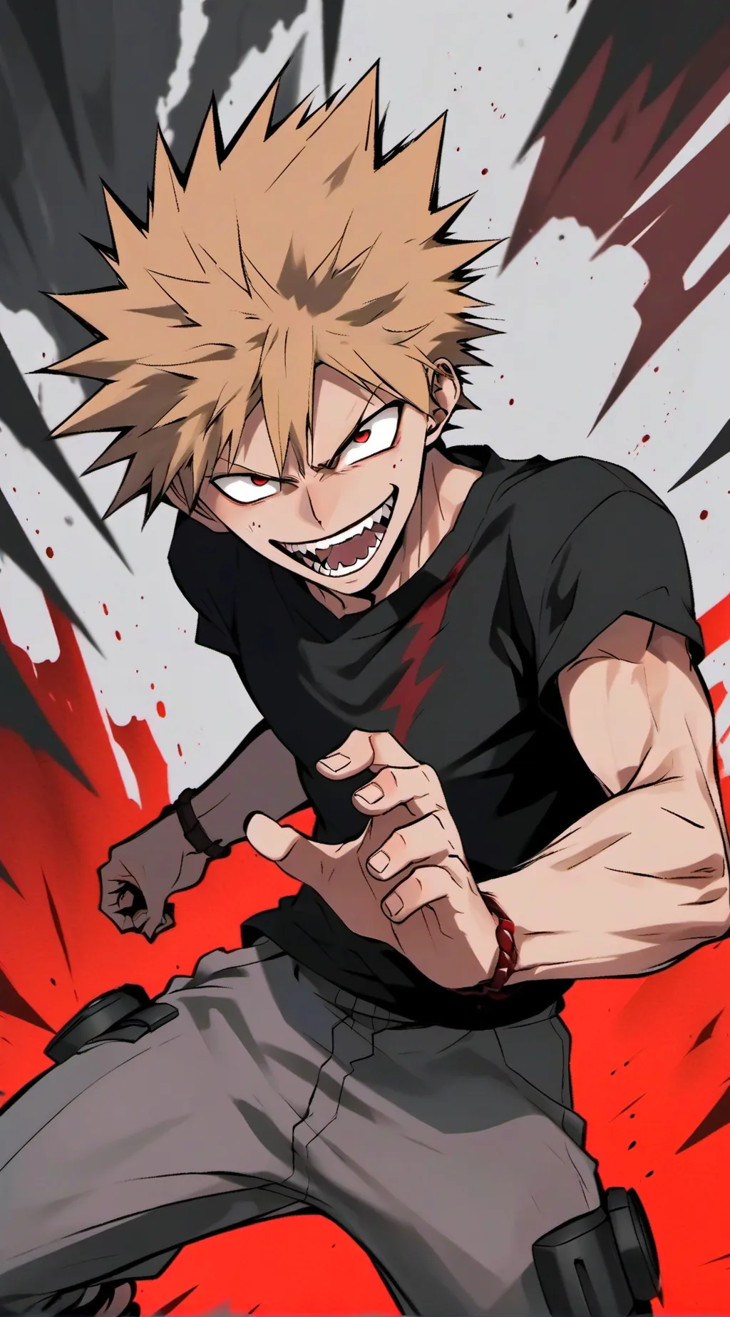ai character: Bakugo Crush~ background