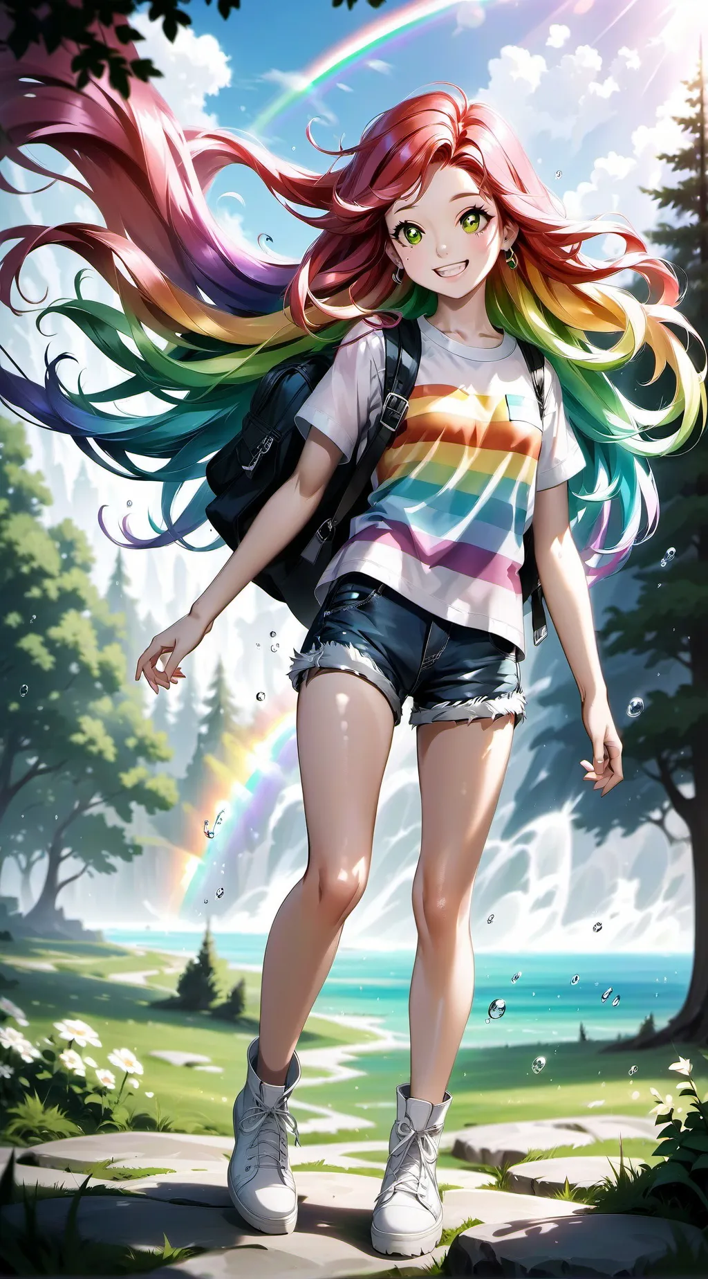 ai character: Iris background