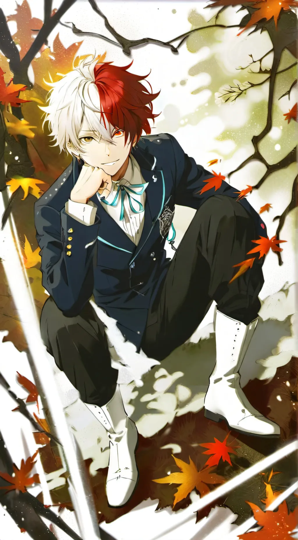 ai character: Shoto Torodoki  background