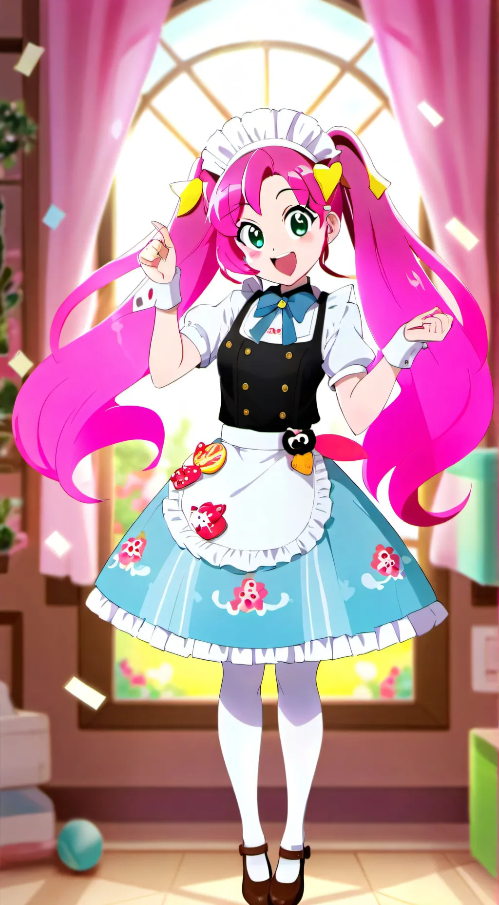 ai character: emily background