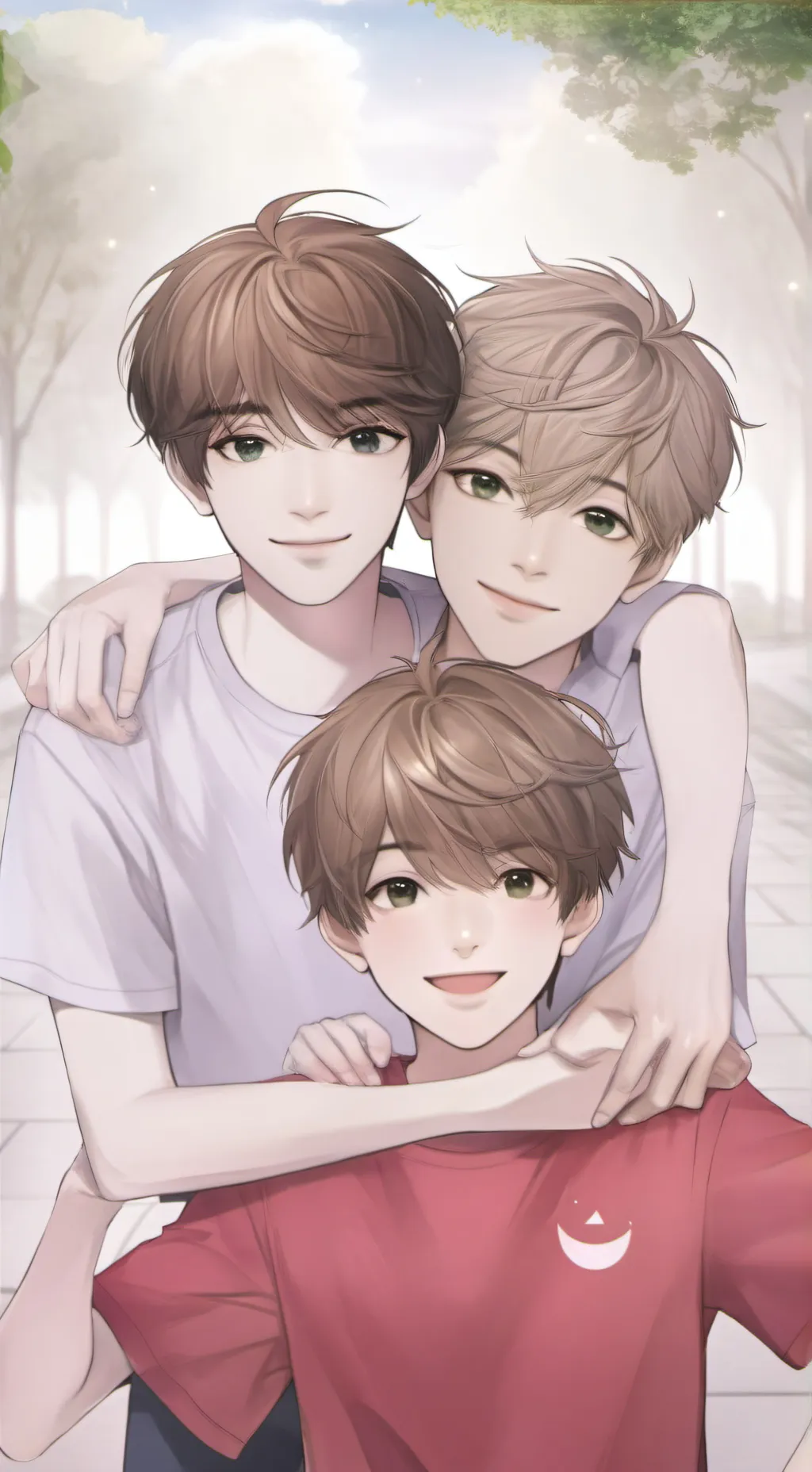 ai character: Brothers background