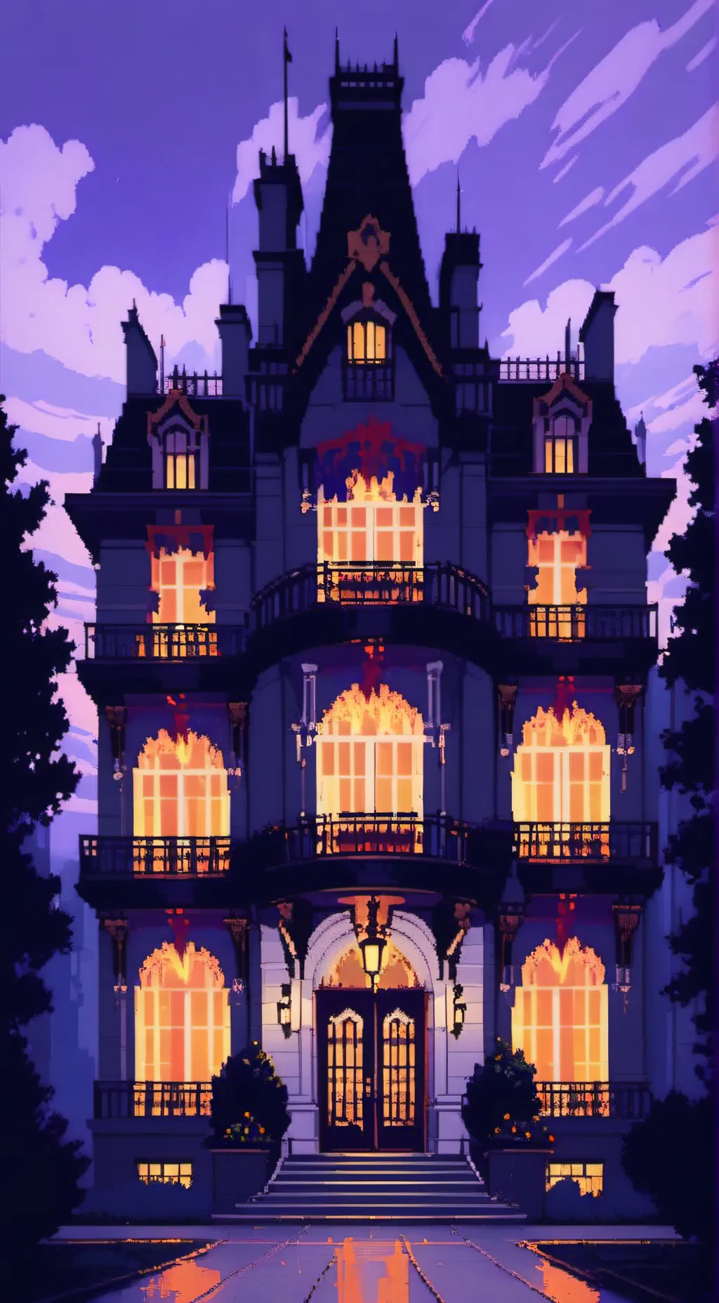 ai character: HAZBIN HOTEL!! background