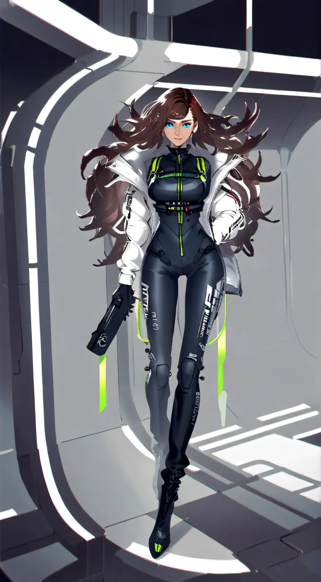 ai character: hydron-girl background