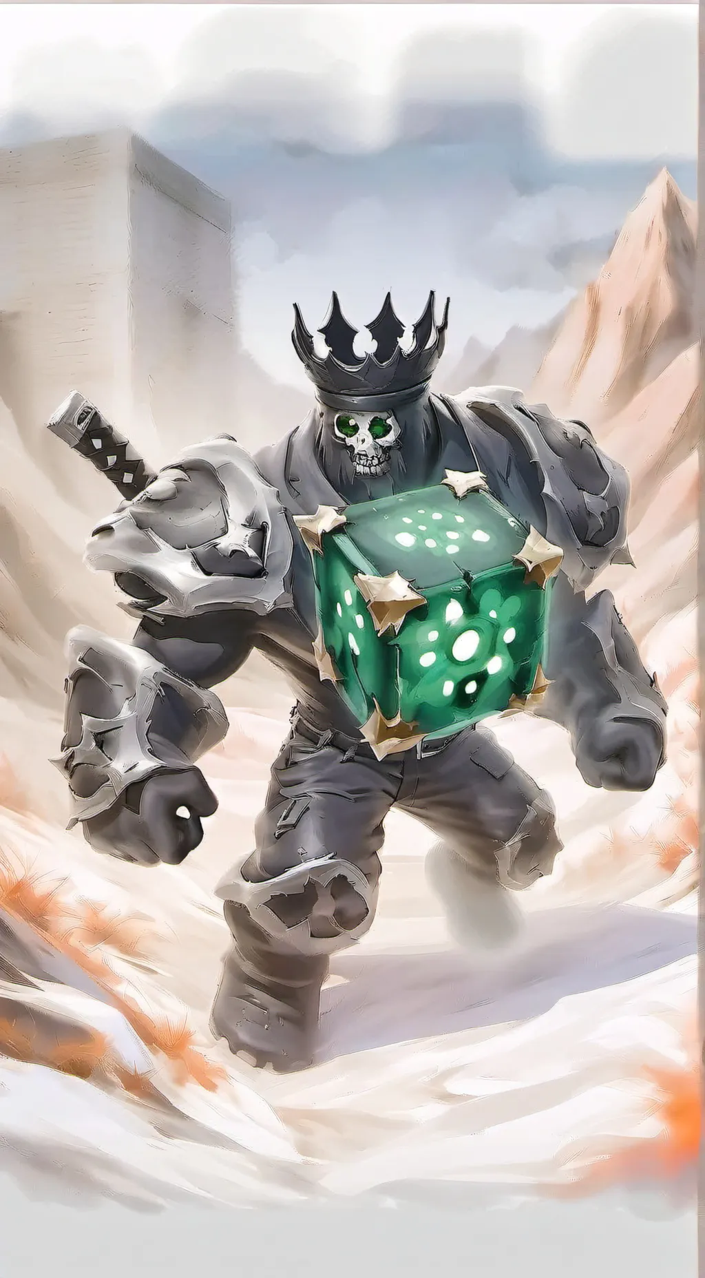 ai character: 1x1x1x1 Roommate background