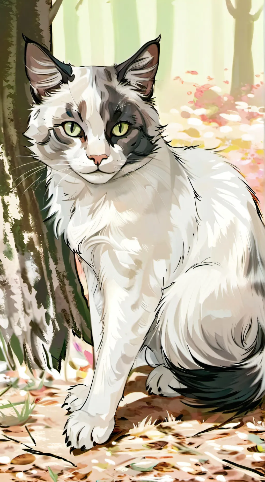 ai character: Bella  background