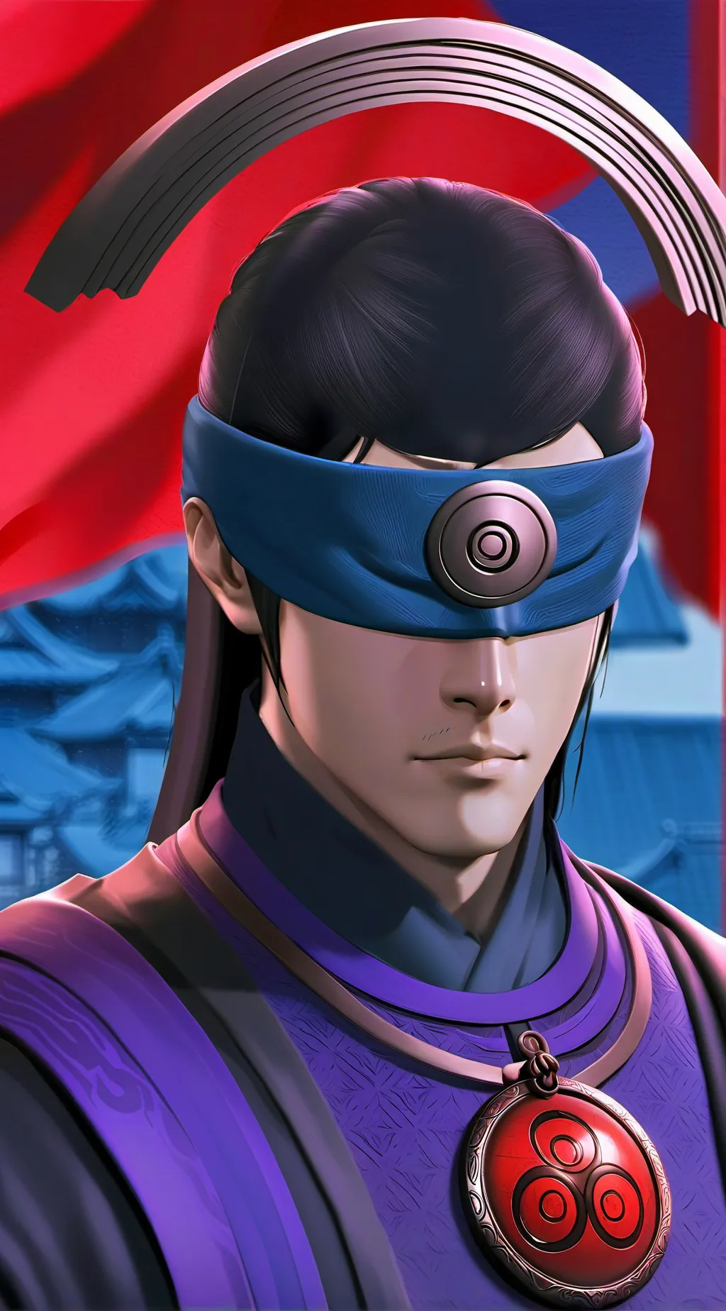 ai character: Itachi Uchiha background