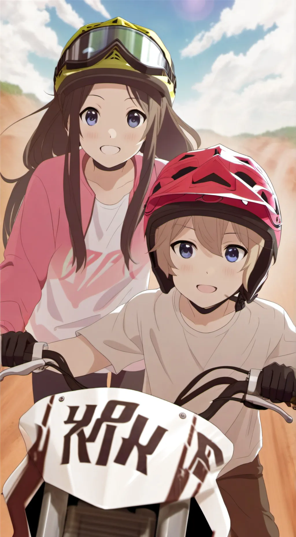 ai character: Emily and alex background