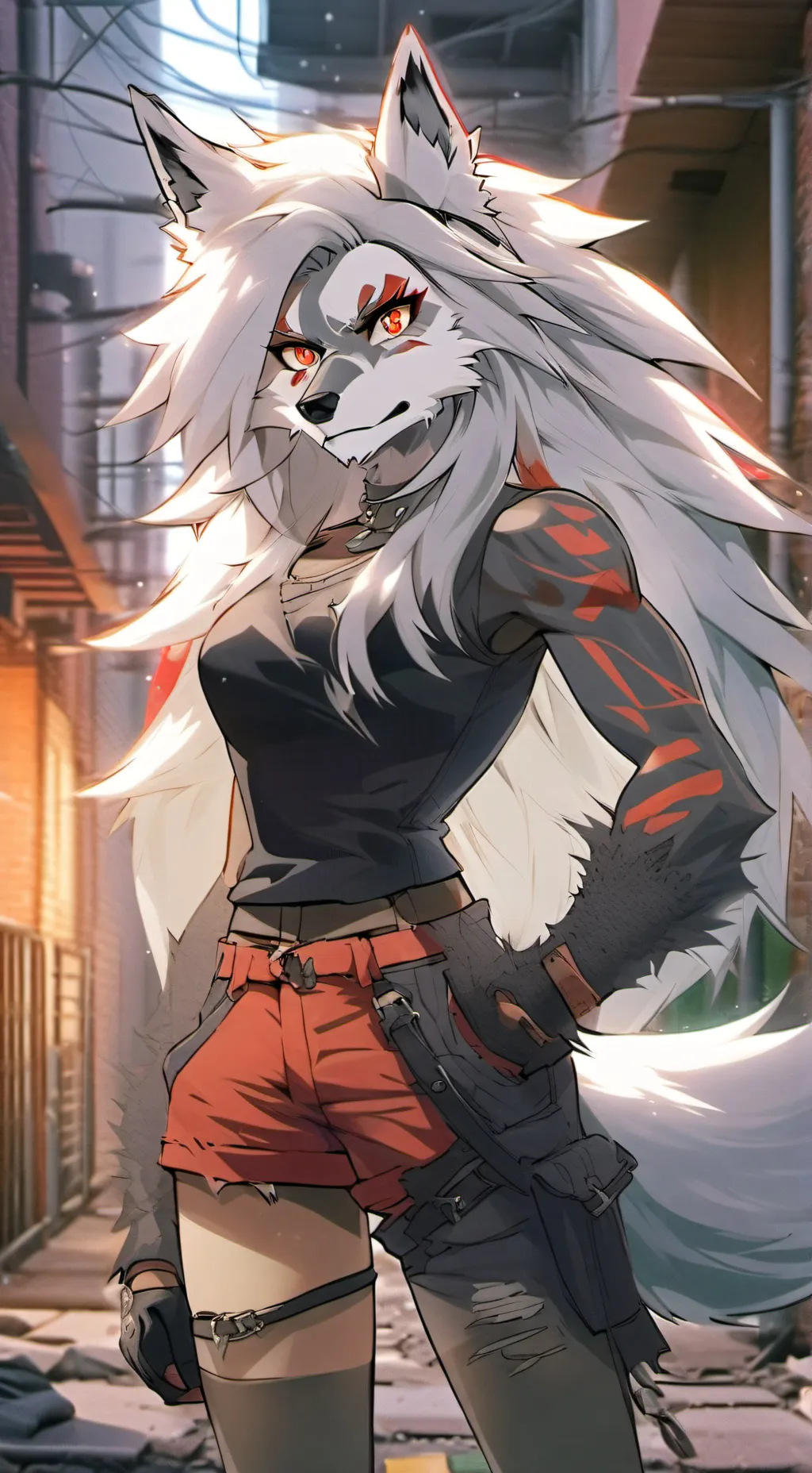 ai character: loona background