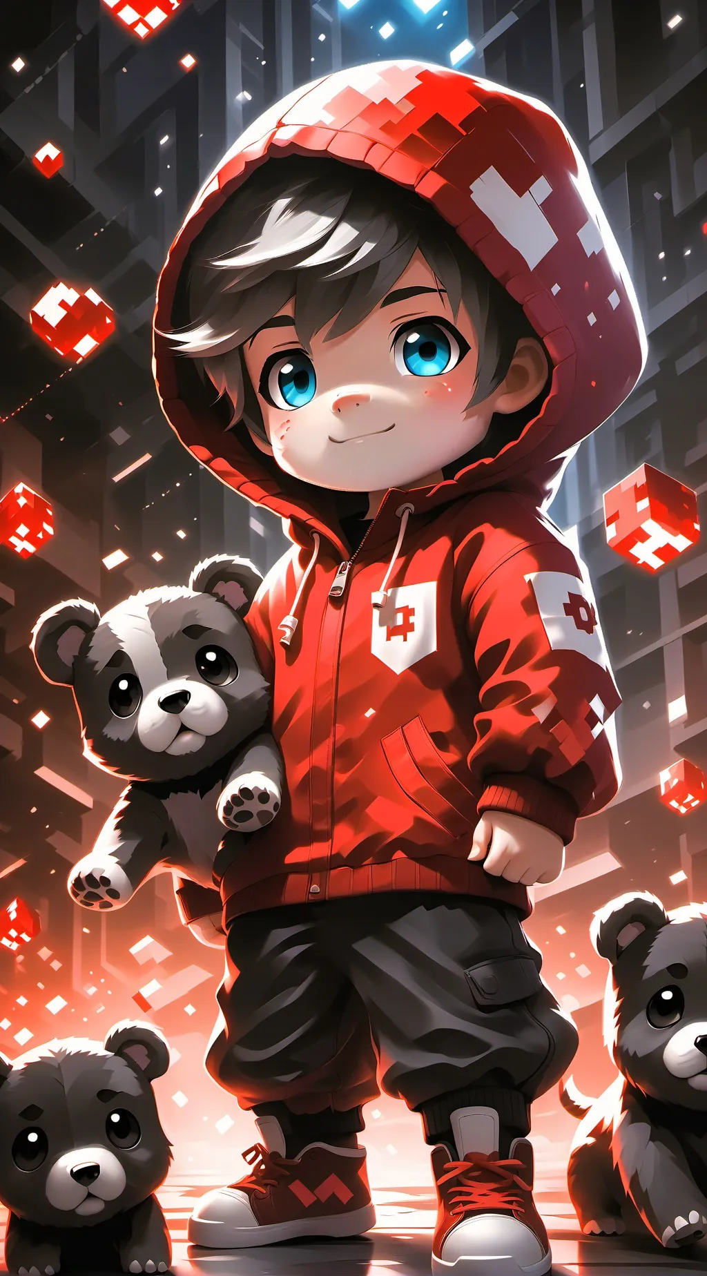 ai character: Reds daughter background