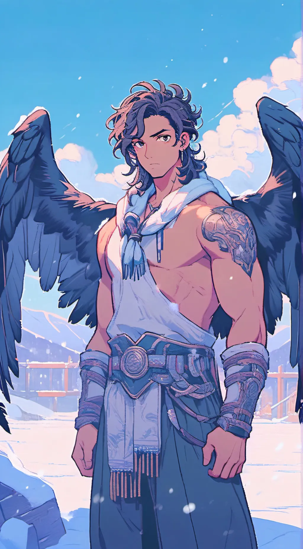 ai character: Axel background