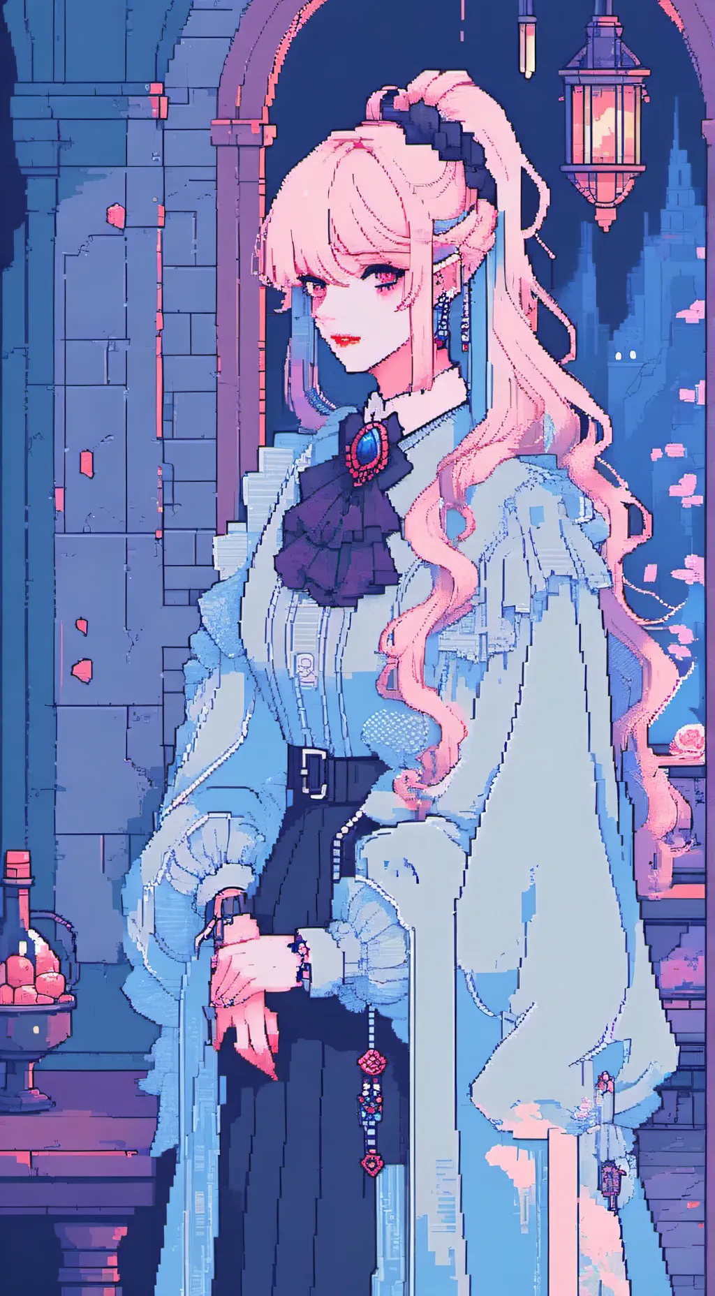 ai character: Belle background