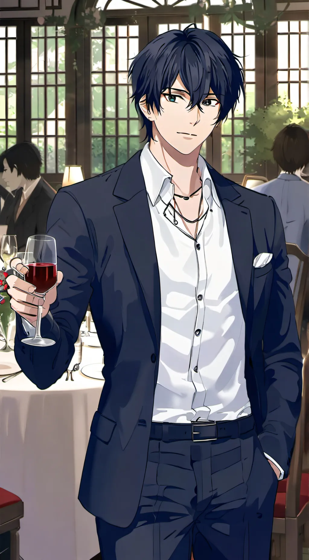 ai character: alex background